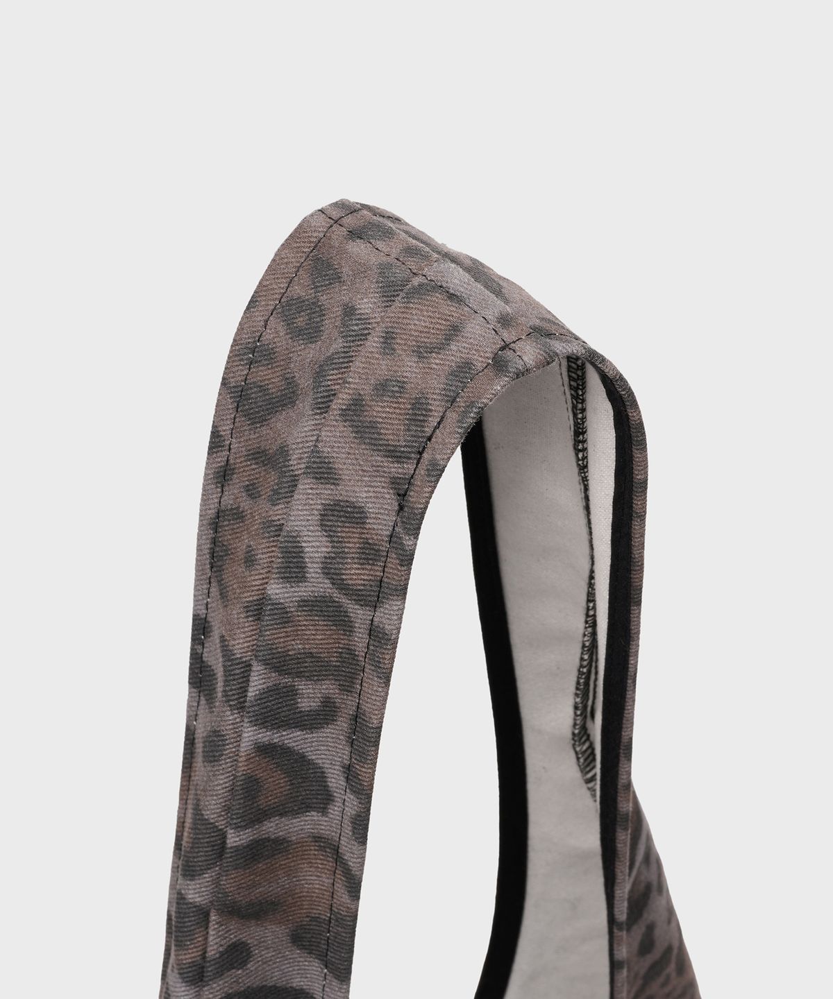 샐볼(SALBOL) FIG LEOPARD BAG [CHARCOAL BROWN]
