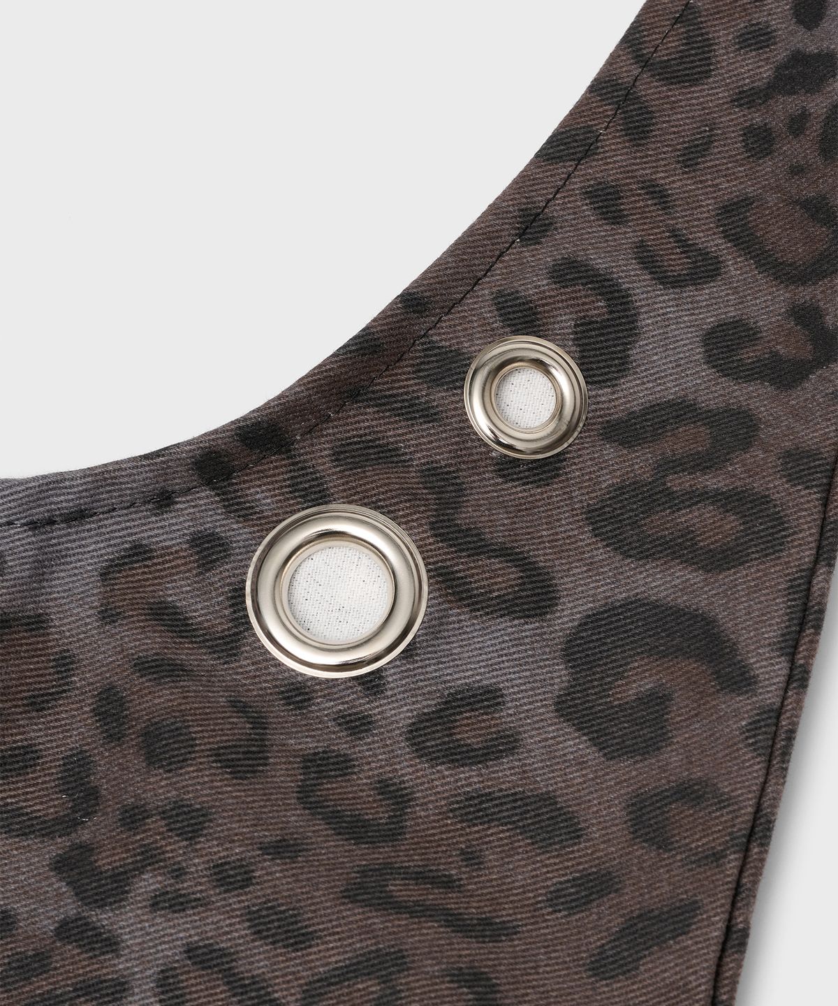 샐볼(SALBOL) FIG LEOPARD BAG [CHARCOAL BROWN]