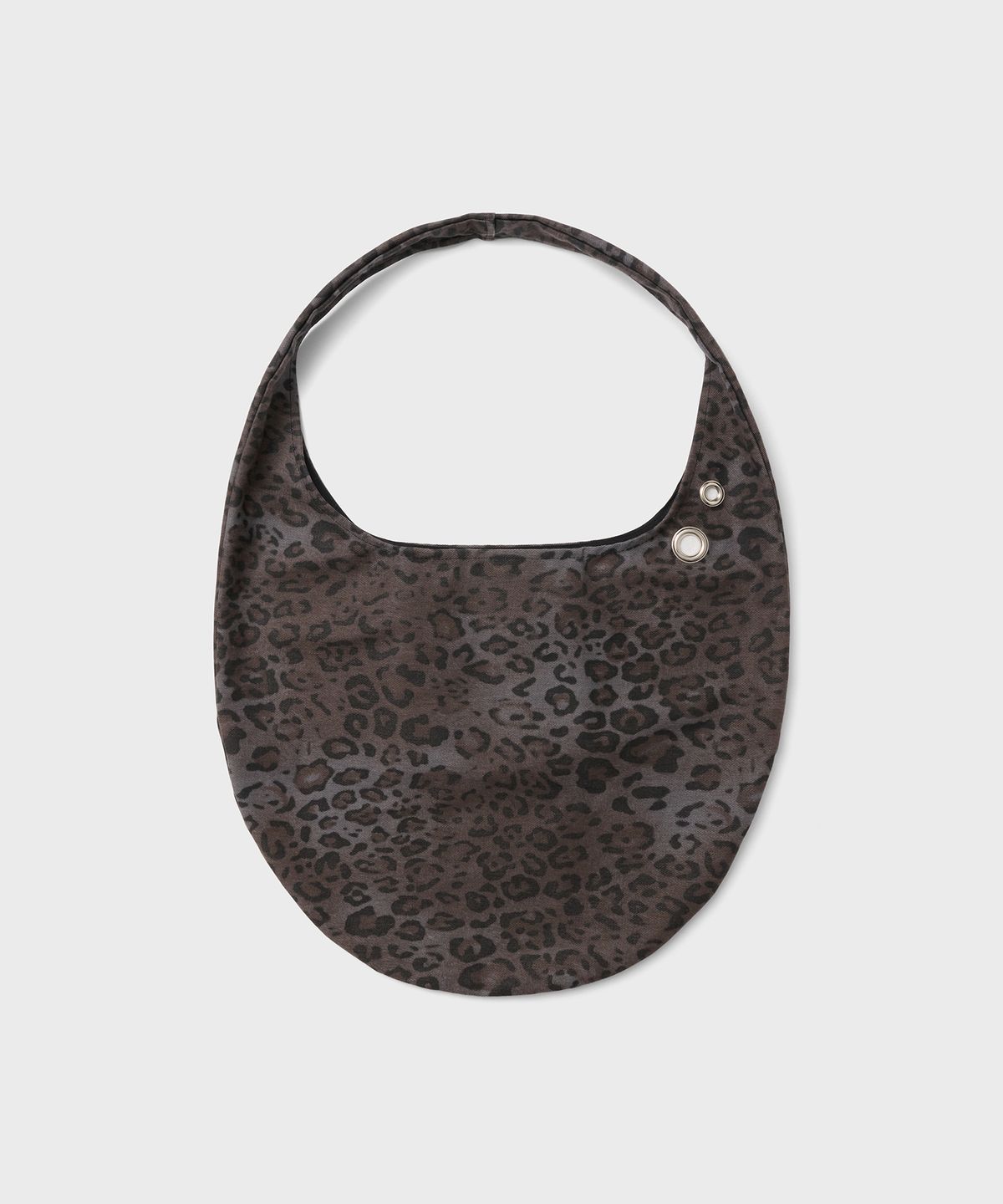 샐볼(SALBOL) FIG LEOPARD BAG [CHARCOAL BROWN]