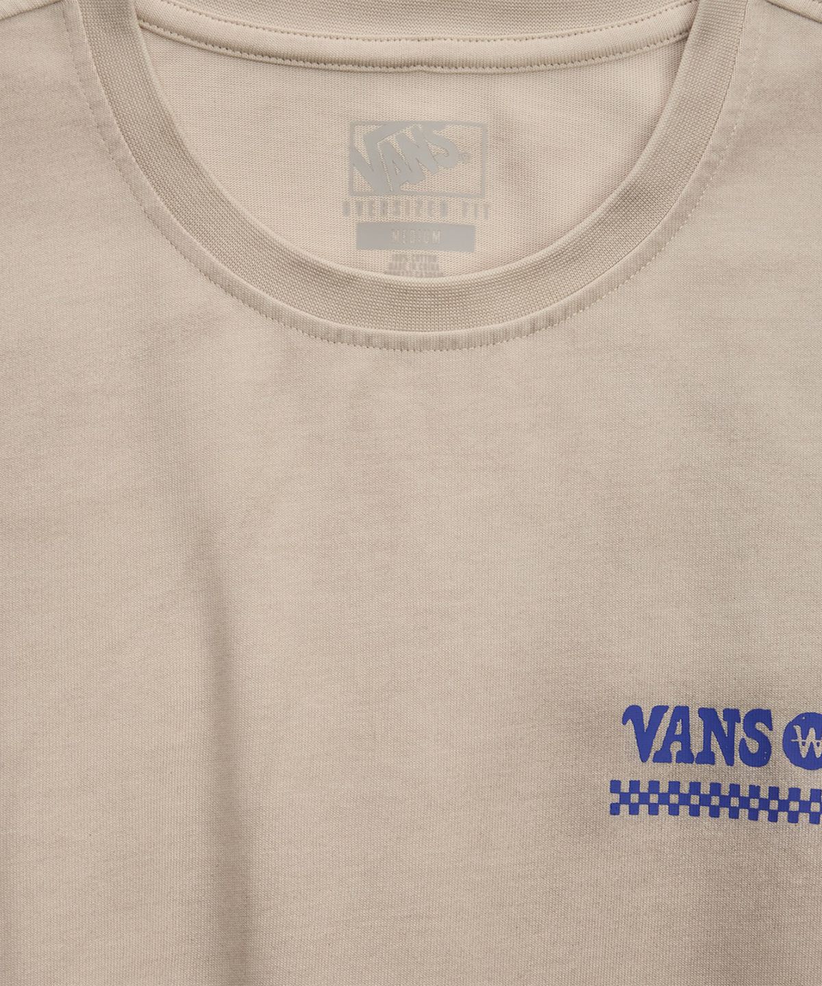 반스(VANS) 워시드 이지 GFX 티셔츠 - 타우페 미스트 / VN000VNDEN91