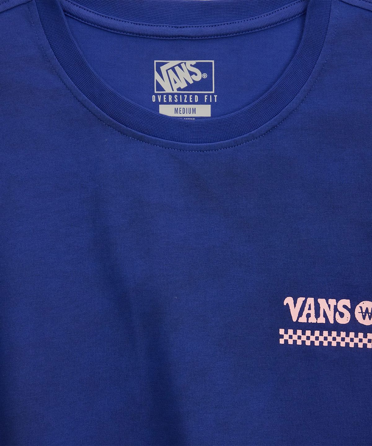 반스(VANS) 워시드 이지 GFX 티셔츠 - 로얄 코발트 / VN000VNDFRX1