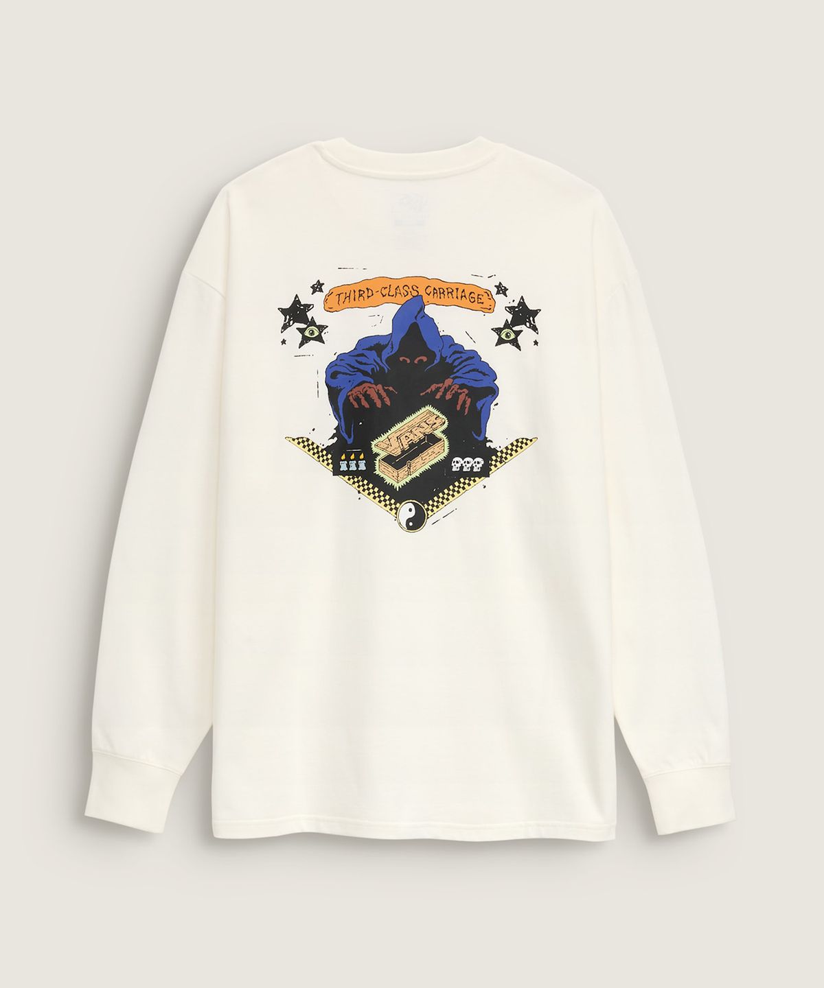 반스(VANS) SOON EASY 롱슬리브 티셔츠 - 마시멜로우 / VN000VNFFS81