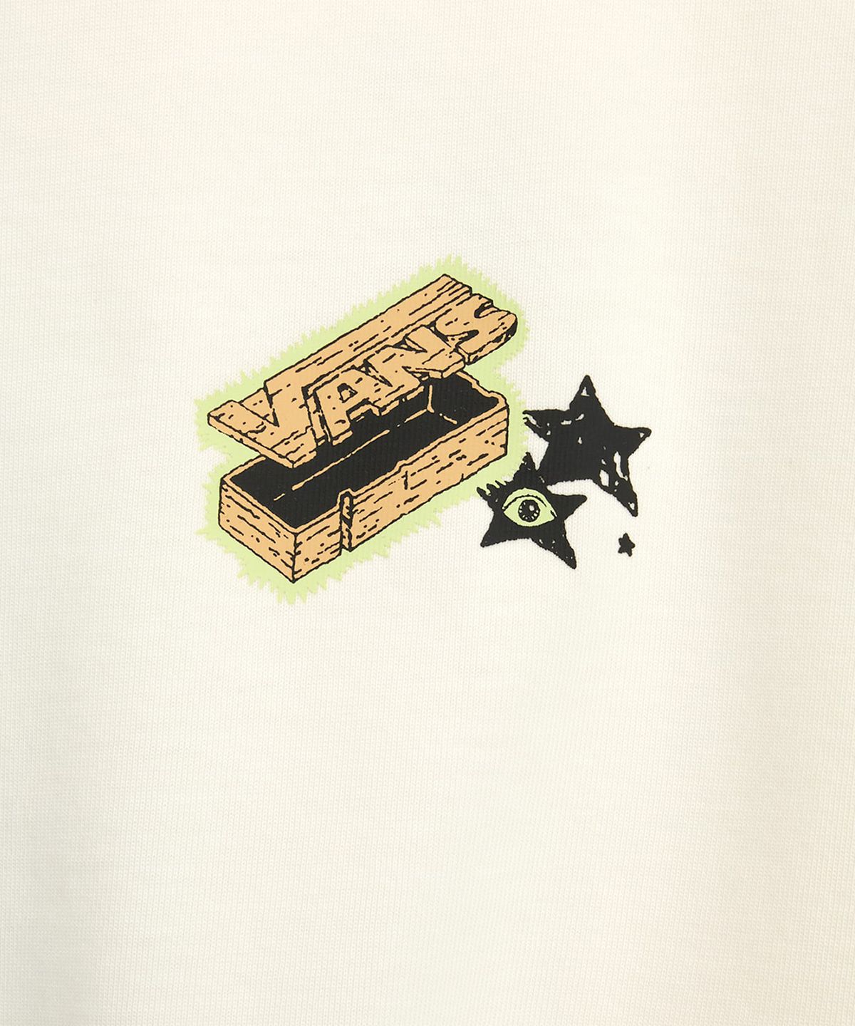 반스(VANS) SOON EASY 롱슬리브 티셔츠 - 마시멜로우 / VN000VNFFS81
