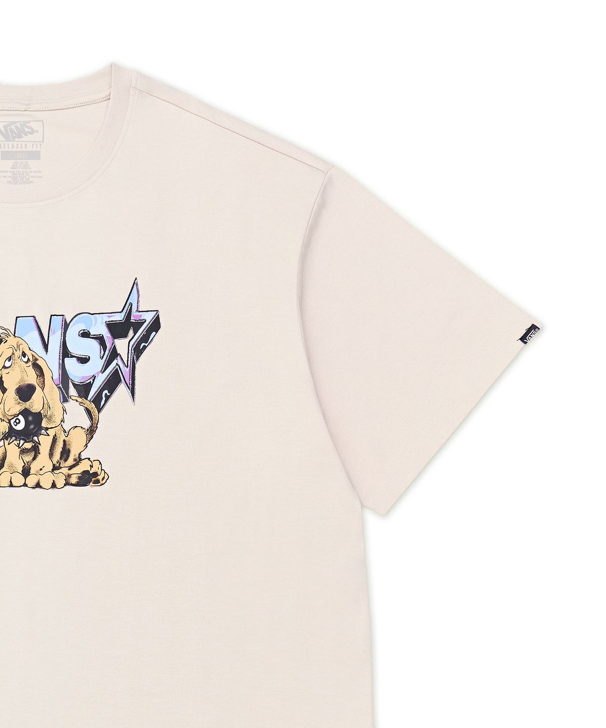 반스(VANS) 스타 도그 GFX 티셔츠 - 타우페 미스트 / VN000TMCEN91