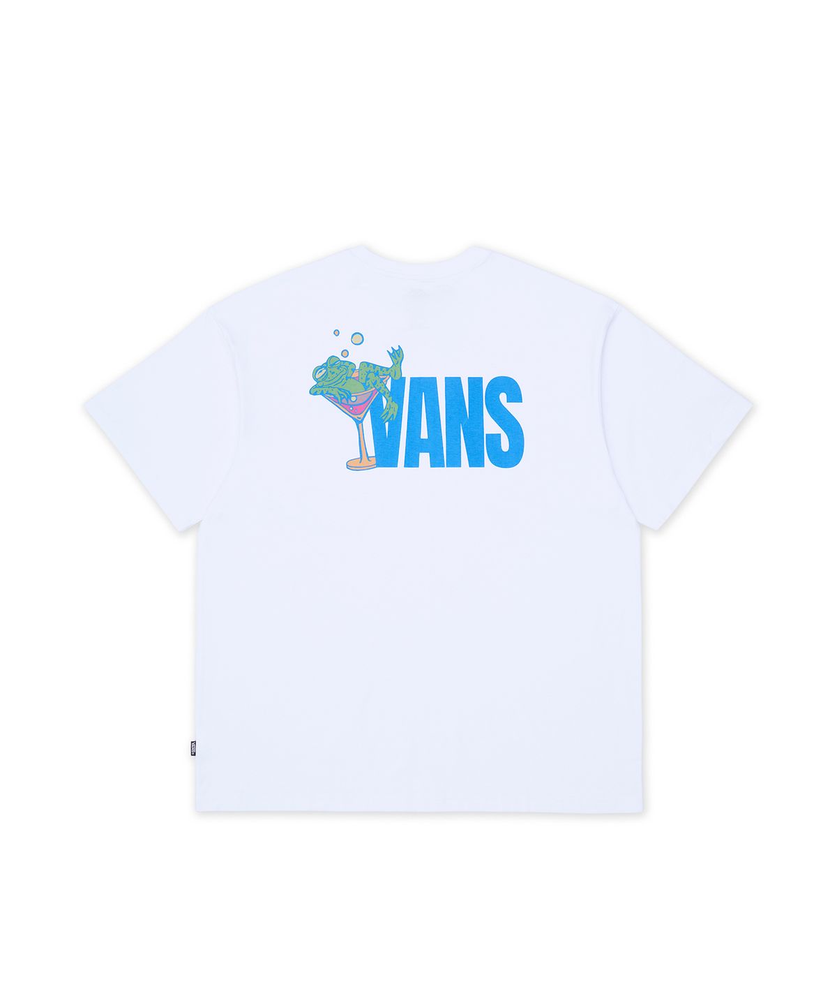 반스(VANS) 프로그 반소매 티셔츠 - 블랑 데 블랑 / VN000TMXJVY1