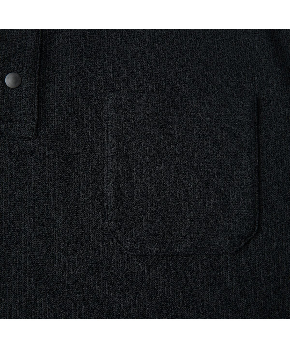 커스텀멜로우(CUSTOMELLOW) Black Oversized Fit Polo CWTAM26511BKX