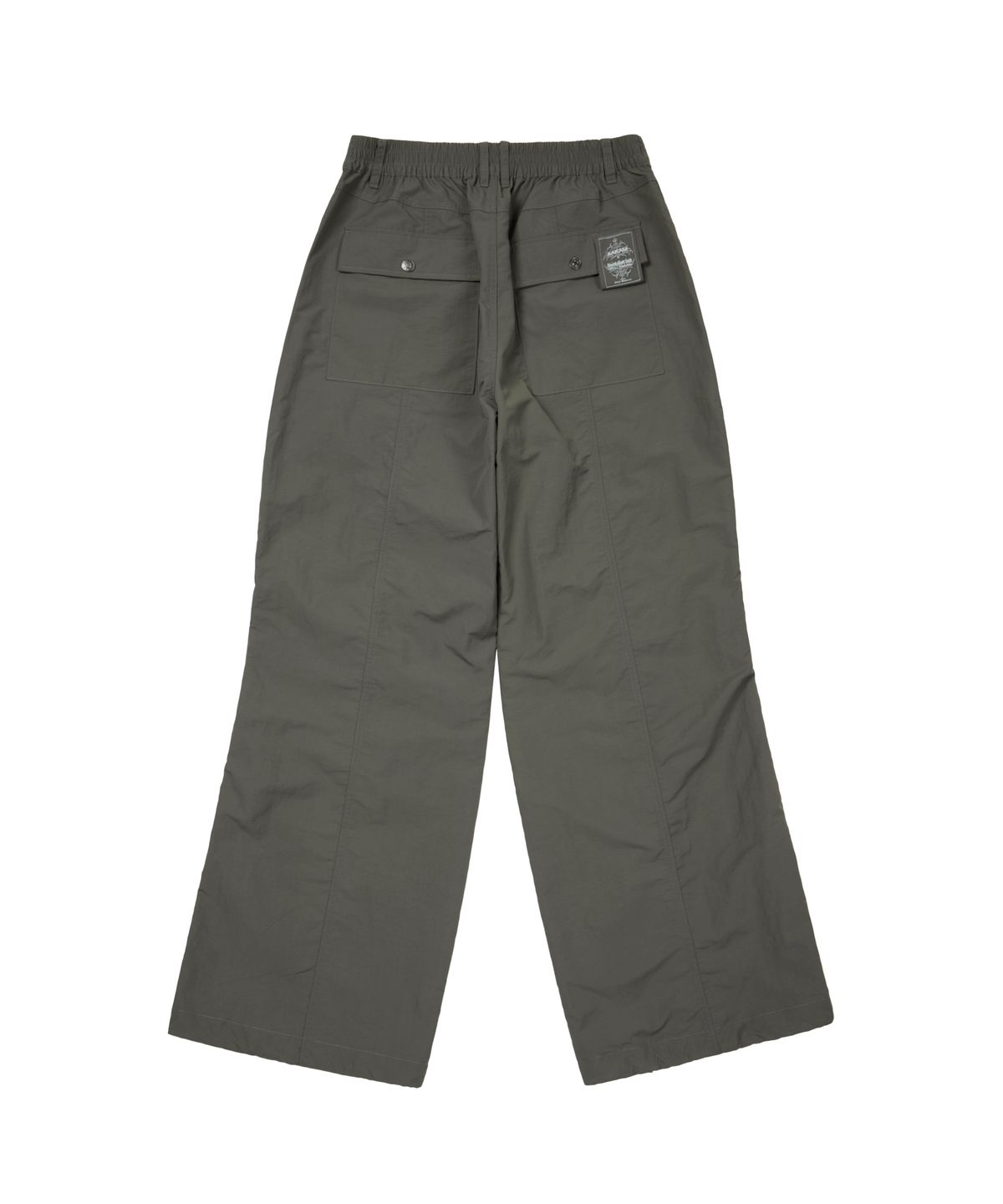 아캄(AAKAM) Knee Pin-Tuck Rain Shield Pants (Khaki)