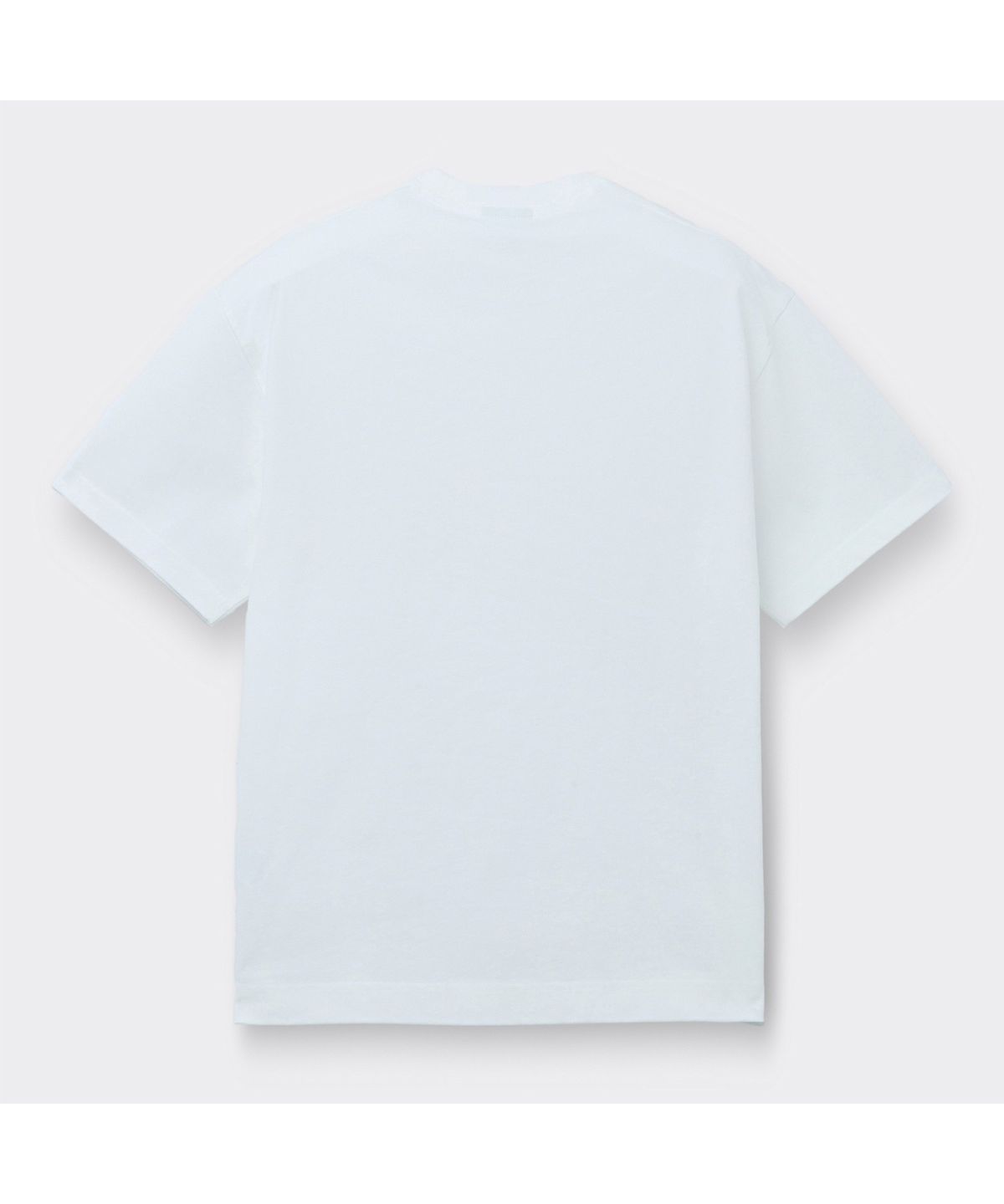 커스텀멜로우(CUSTOMELLOW) [Vincent] White Graphic T-Shirt CWTAM26499WHX