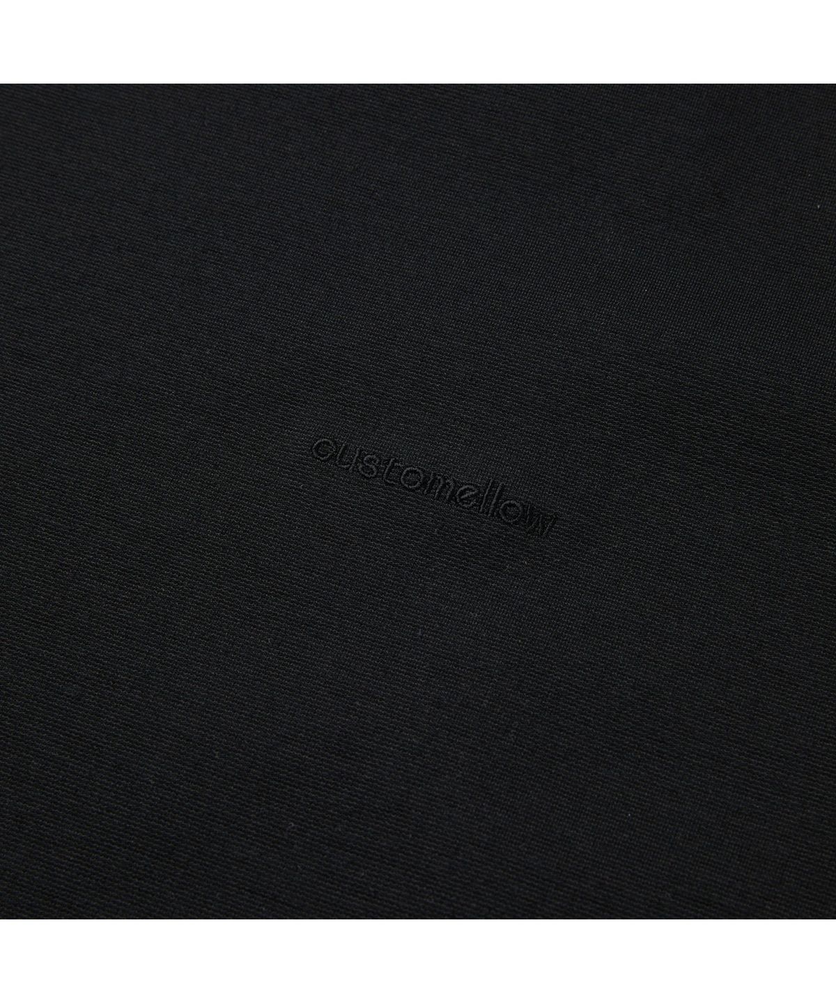 커스텀멜로우(CUSTOMELLOW) [Essentials] Black Oversized Fit T-shirt C9TAM26412BKX