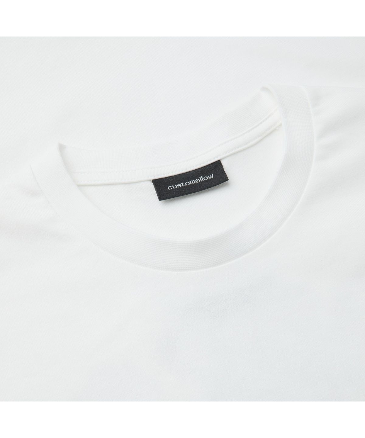 커스텀멜로우(CUSTOMELLOW) White Graphic T-shirt CWTAM26431WHX