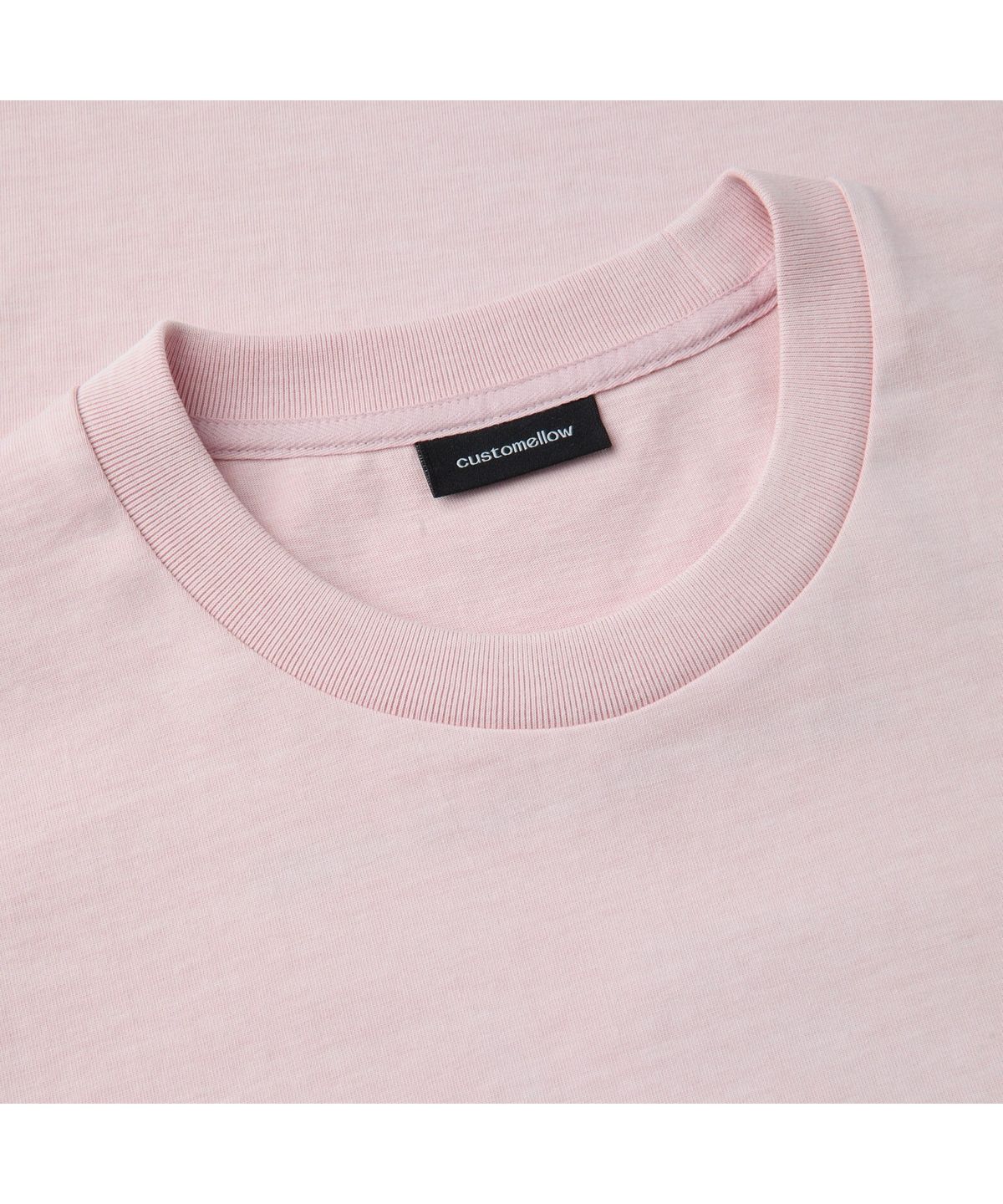 커스텀멜로우(CUSTOMELLOW) [Vincent] Pink Graphic Dyed T-Shirt CWTAM26491PIX