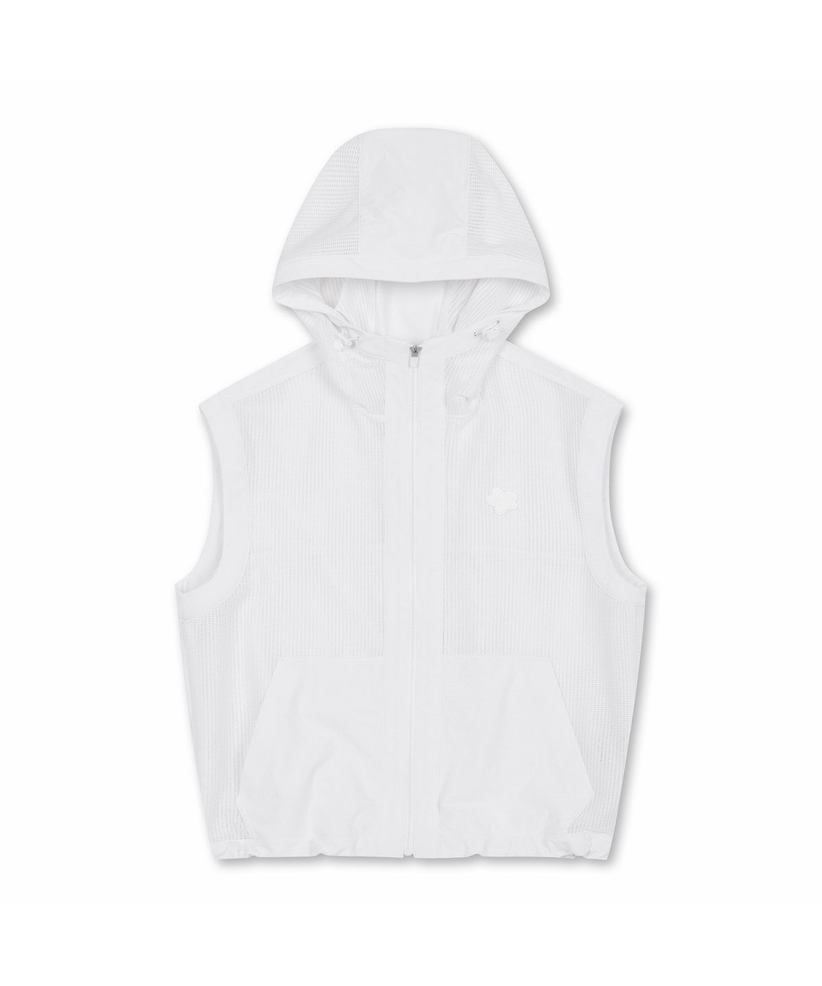 골든베어(GOLDEN BEAR) (여성) Magnolia Mesh Hybrid Hood Vest (SET UP) G5VAM26421WHX