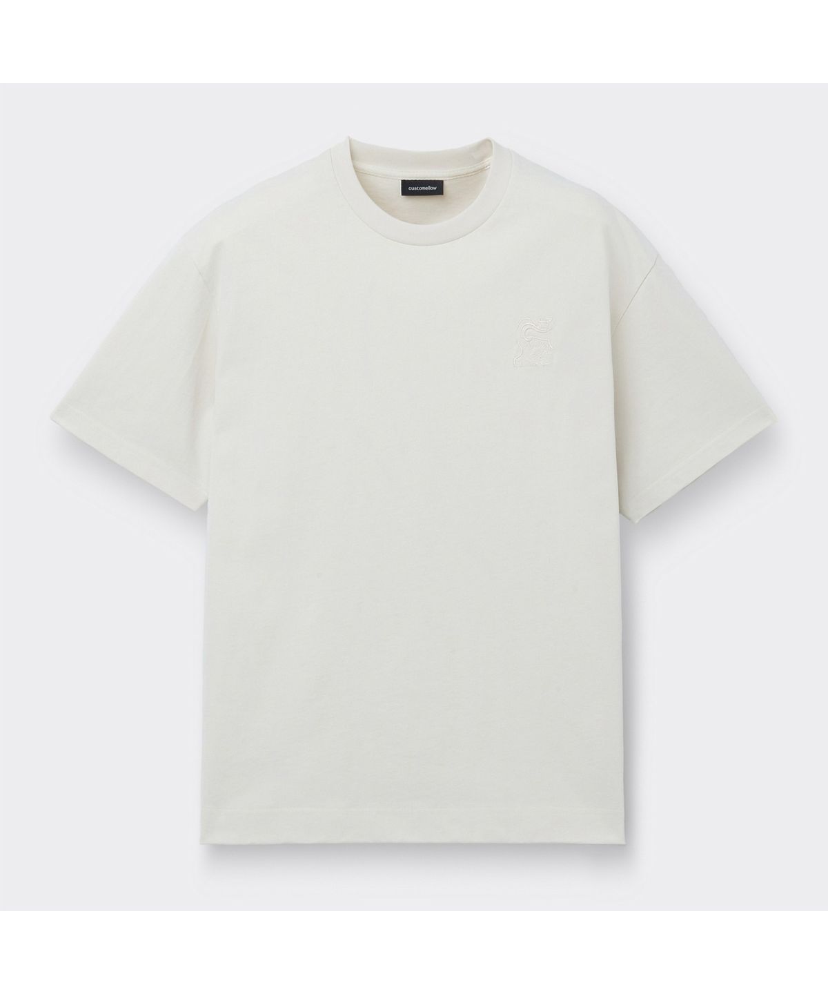 커스텀멜로우(CUSTOMELLOW) [Vincent] Ivory Graphic T-Shirt CWTAM26495IVX
