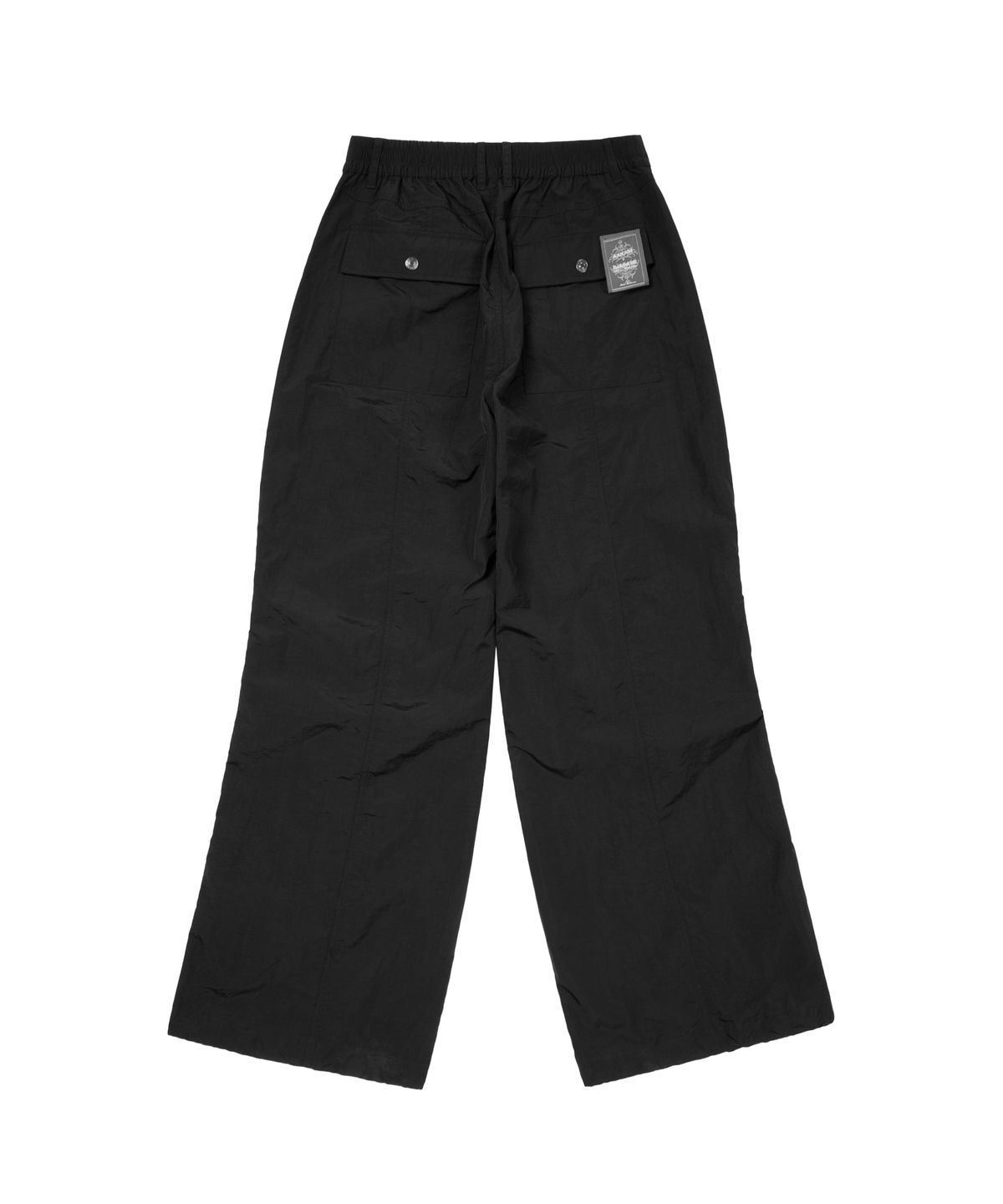 아캄(AAKAM) Knee Pin-Tuck Rain Shield Pants (Black)