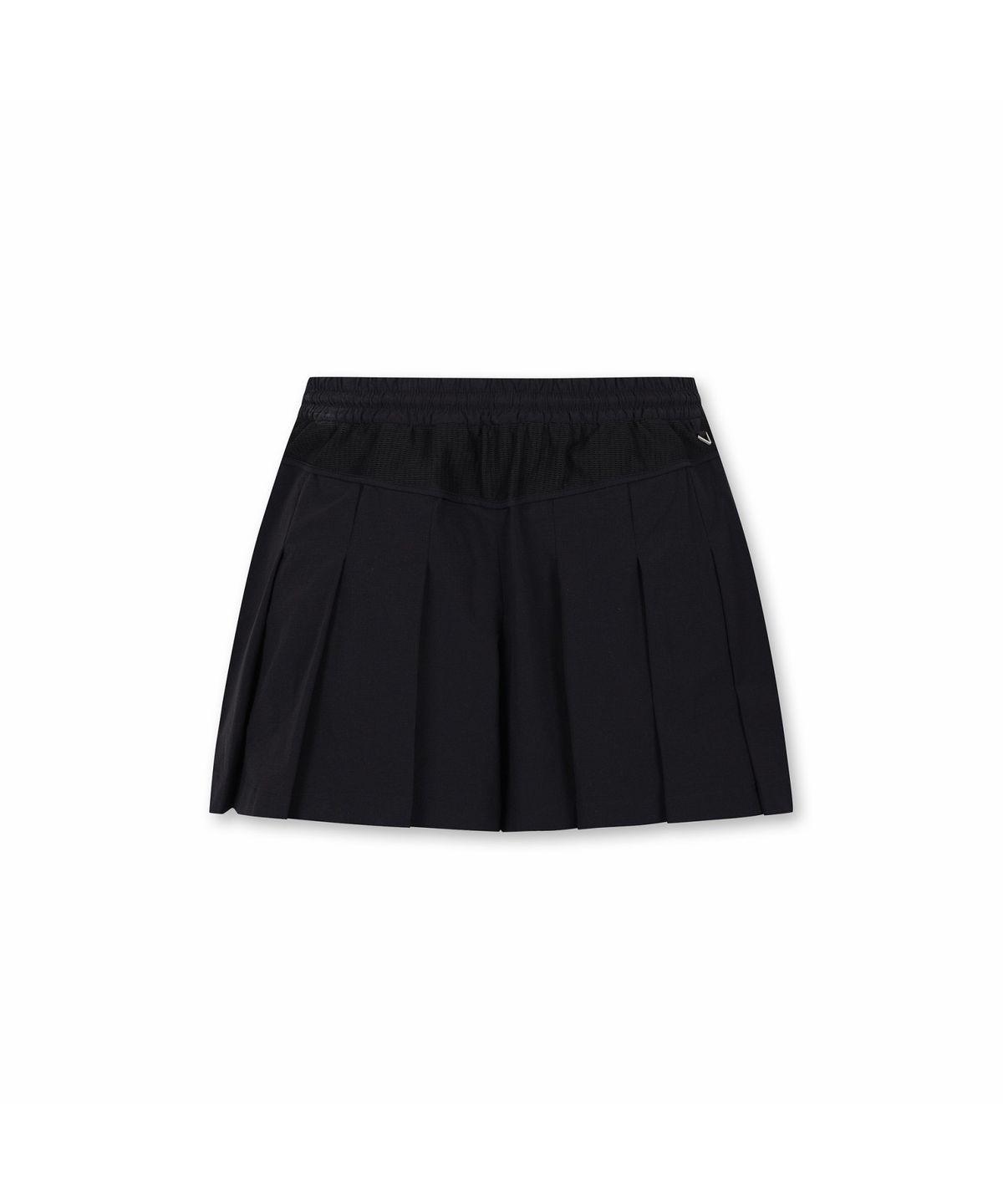 골든베어(GOLDEN BEAR) (여성) Magnolia Mesh Hybrid Pleated Shorts (SET UP) G5PAM26421BKX