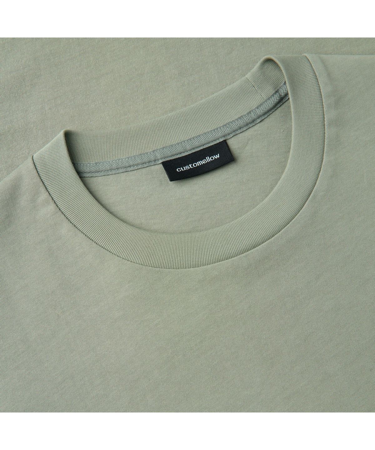 커스텀멜로우(CUSTOMELLOW) [Vincent] Khaki Graphc T-Shirt CWTAM26494KHX