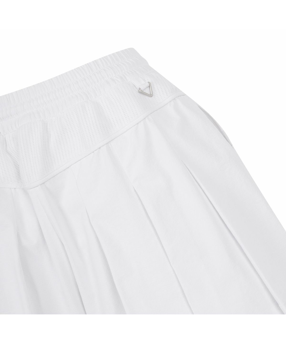 골든베어(GOLDEN BEAR) (여성) Magnolia Mesh Hybrid Pleated Shorts (SET UP) G5PAM26421WHX