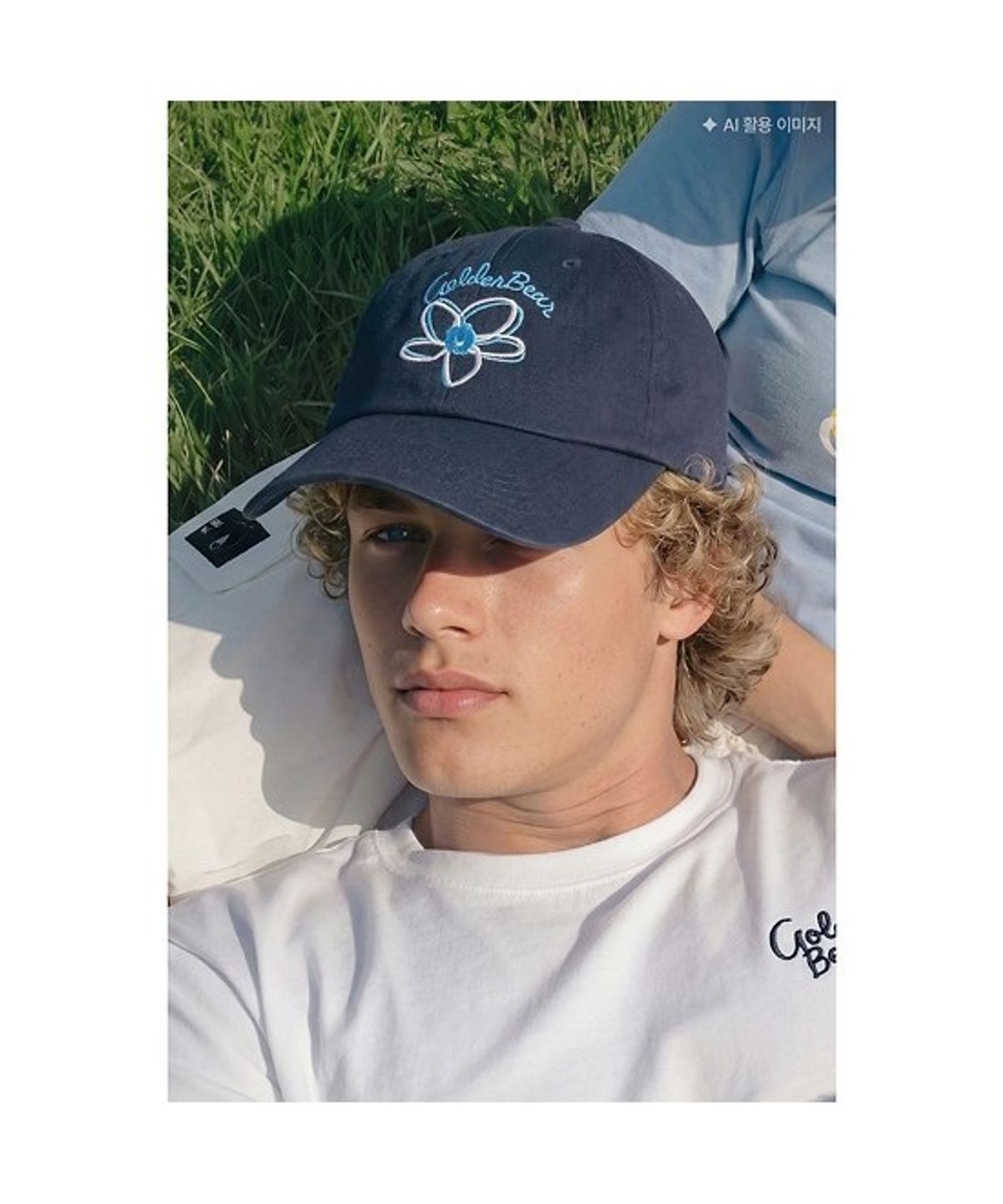 골든베어(GOLDEN BEAR) (여성) Magnolia Graphic Ball Cap G6RAX26401NYX