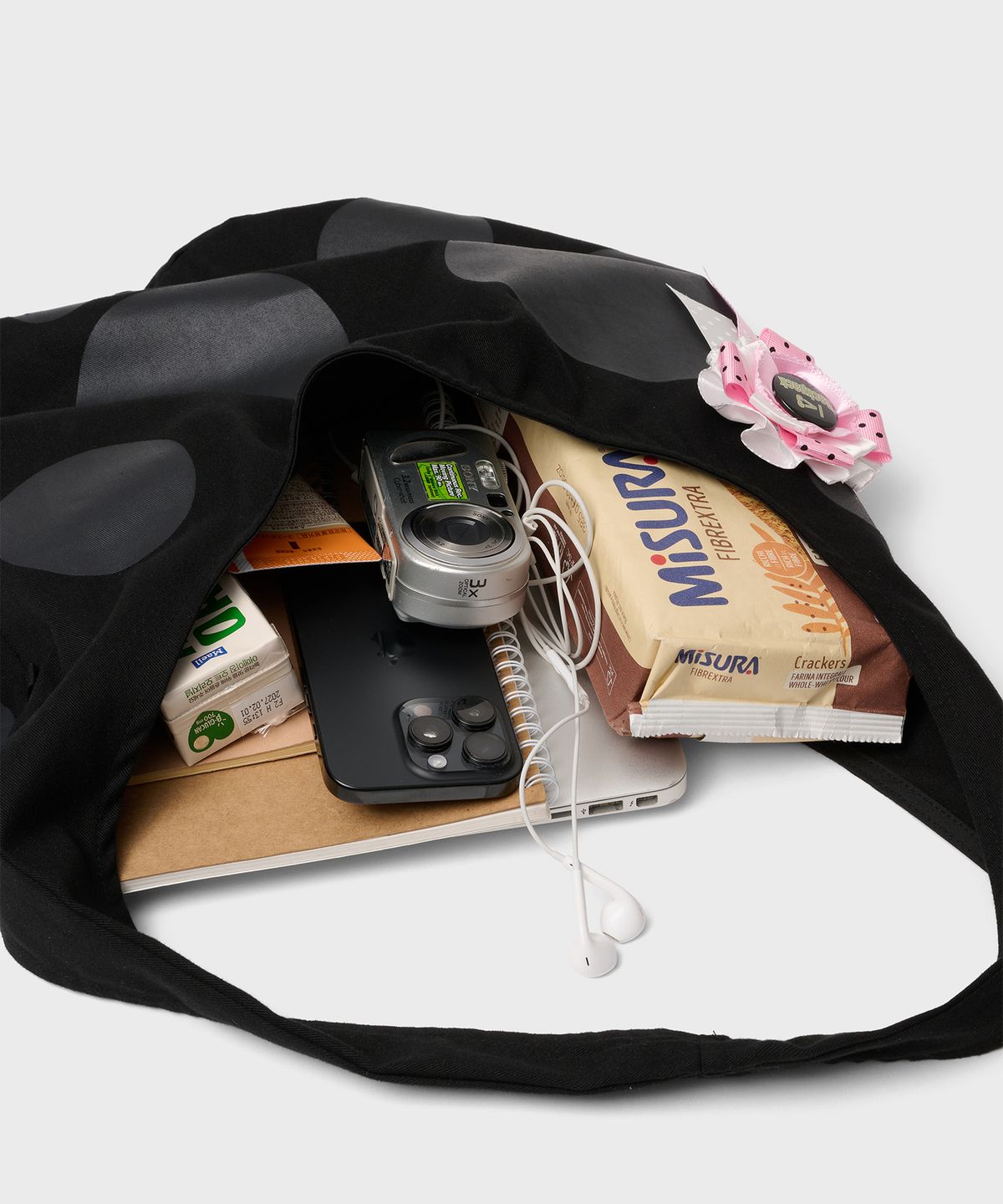 샐볼(SALBOL) FIG DOT BAG [BLACK]