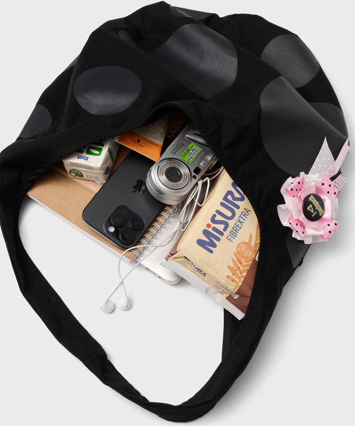 샐볼(SALBOL) FIG DOT BAG [BLACK]