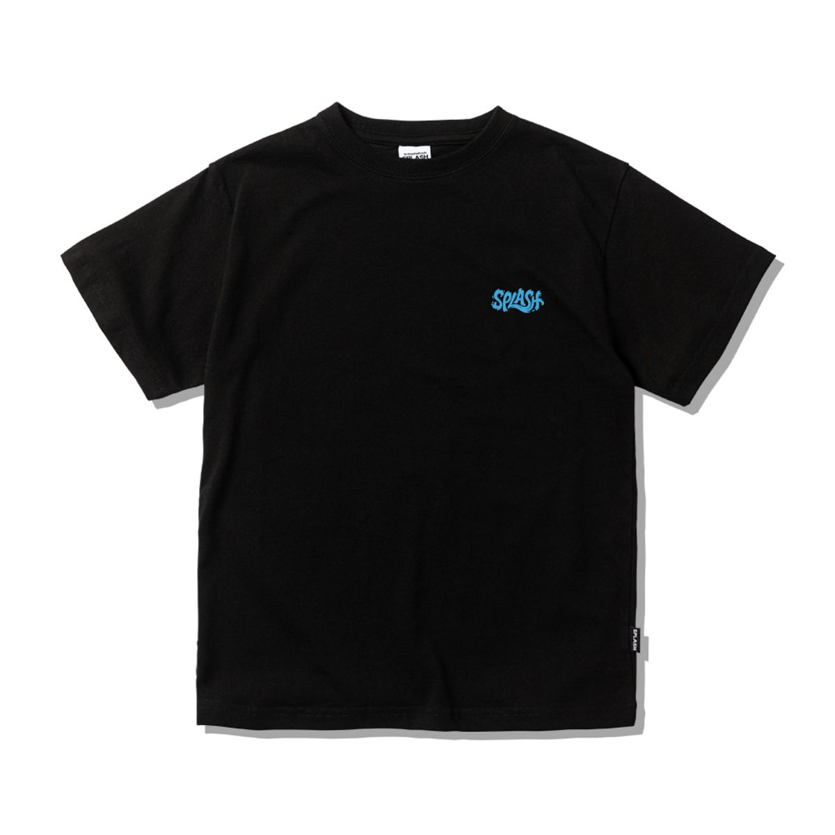 스플래시코드 키즈(SPLASHCODE KIDS) 키즈 반팔 티셔츠 블랙 - 스플래시코드 웨이브(Splashcode Wave)