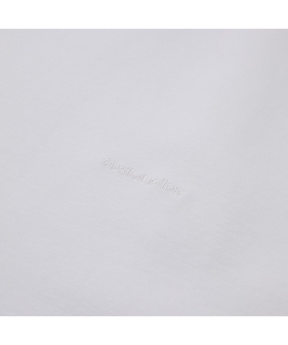 커스텀멜로우(CUSTOMELLOW) [Essentials] White Oversized Fit T-shirt C9TAM26412WHX