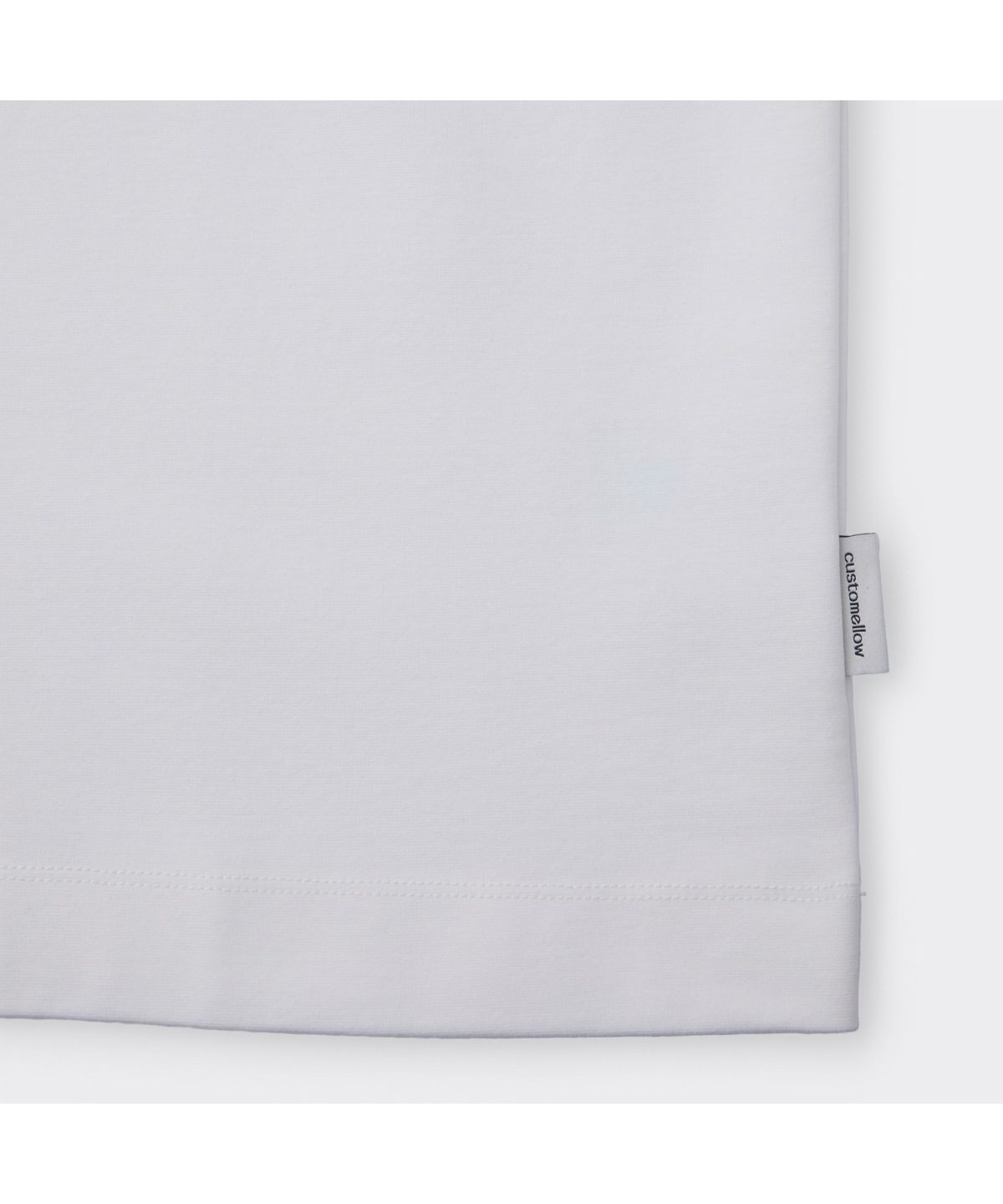 커스텀멜로우(CUSTOMELLOW) [Essentials] White Oversized Fit T-shirt C9TAM26412WHX
