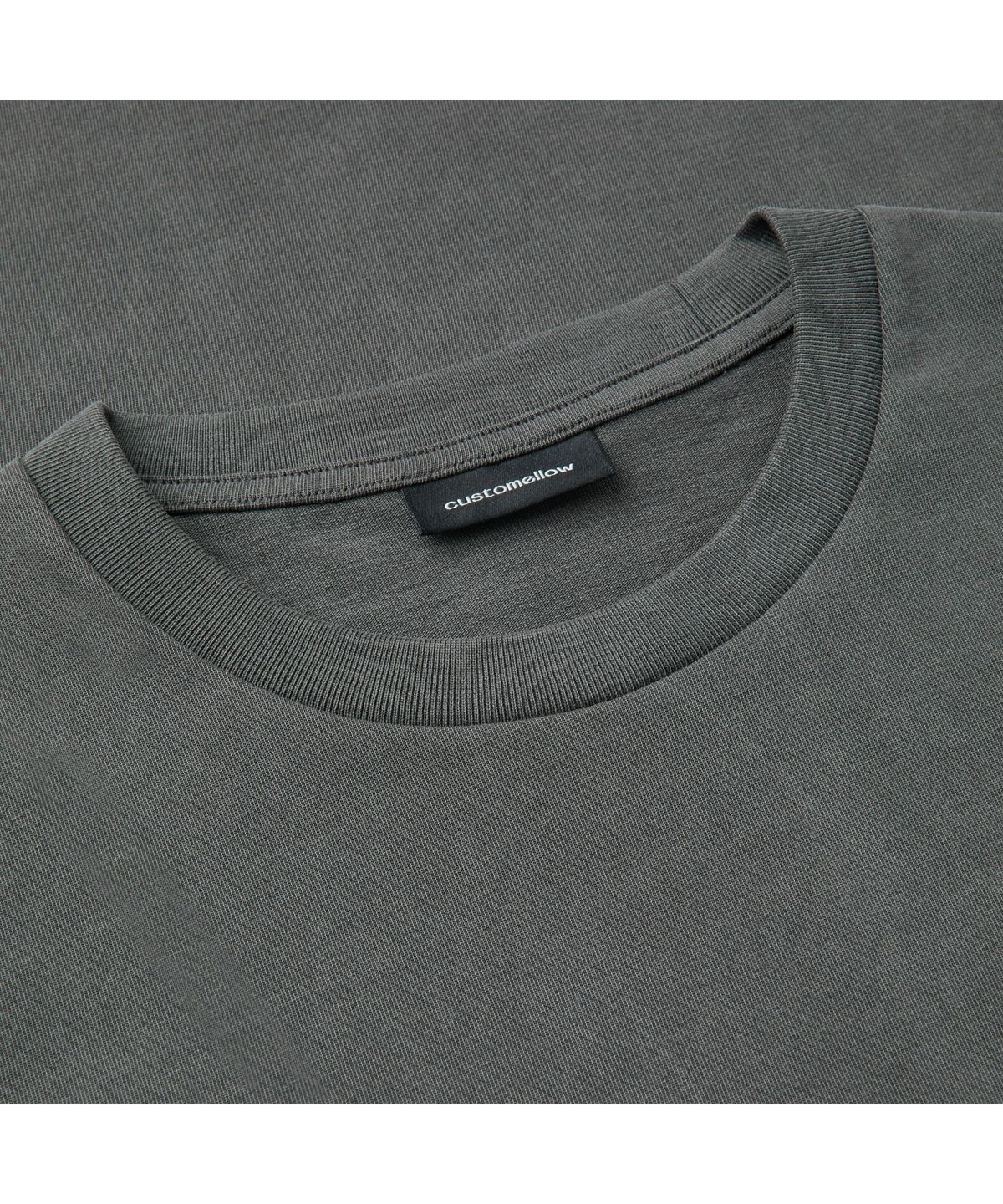 커스텀멜로우(CUSTOMELLOW) Grey Graphic T-shirt CWTAM26432GYD
