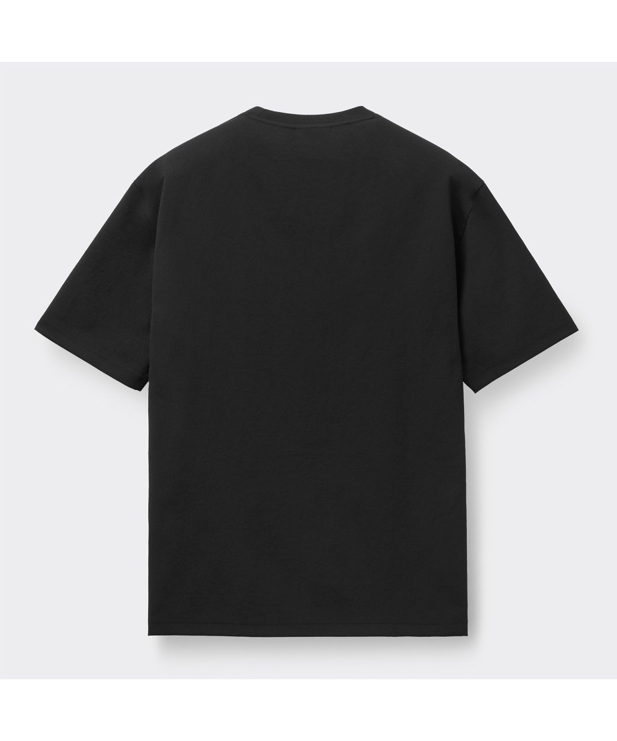 커스텀멜로우(CUSTOMELLOW) Black Woven T-shirt CWTAM26412BKX