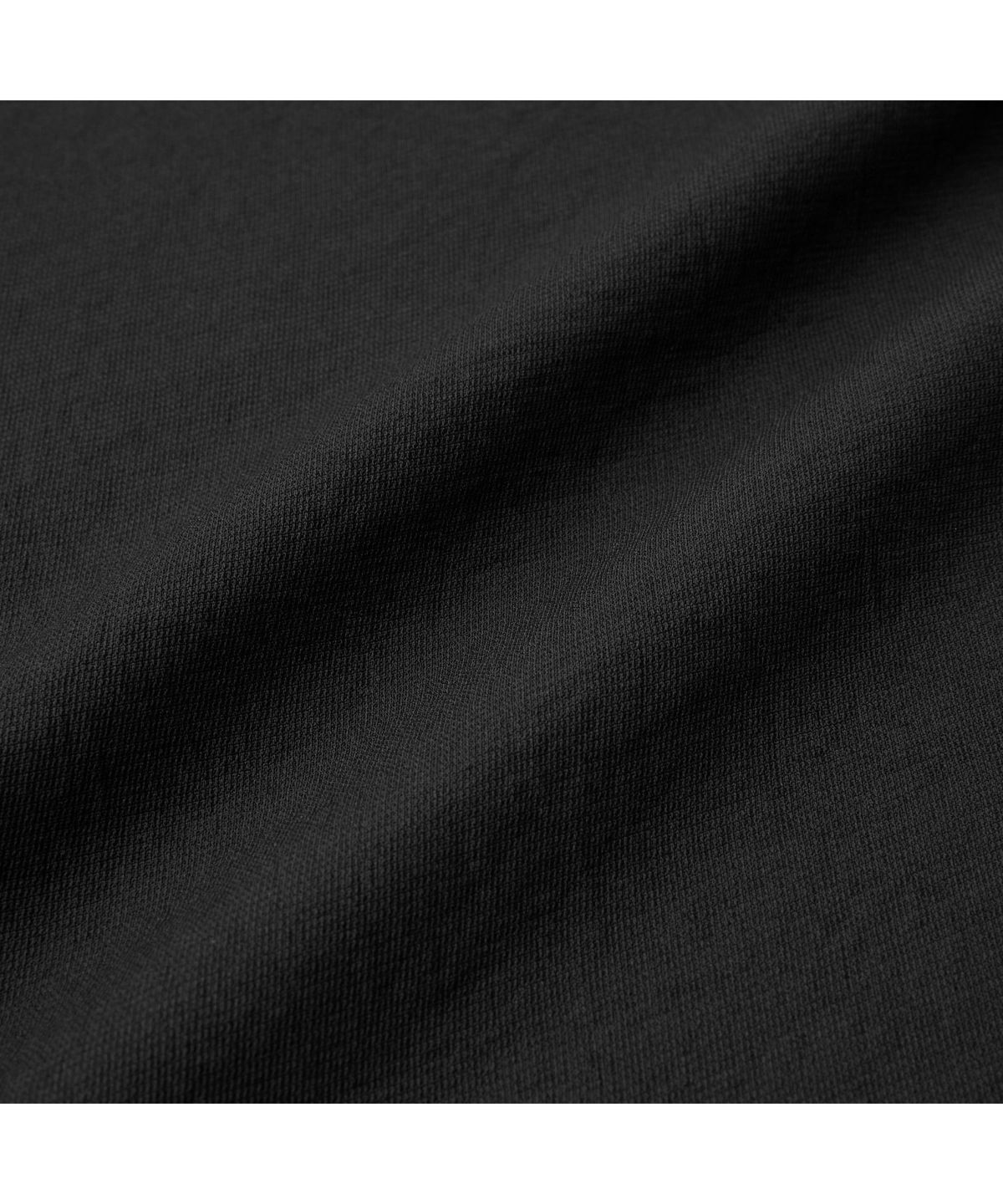 커스텀멜로우(CUSTOMELLOW) Black Woven T-shirt CWTAM26412BKX