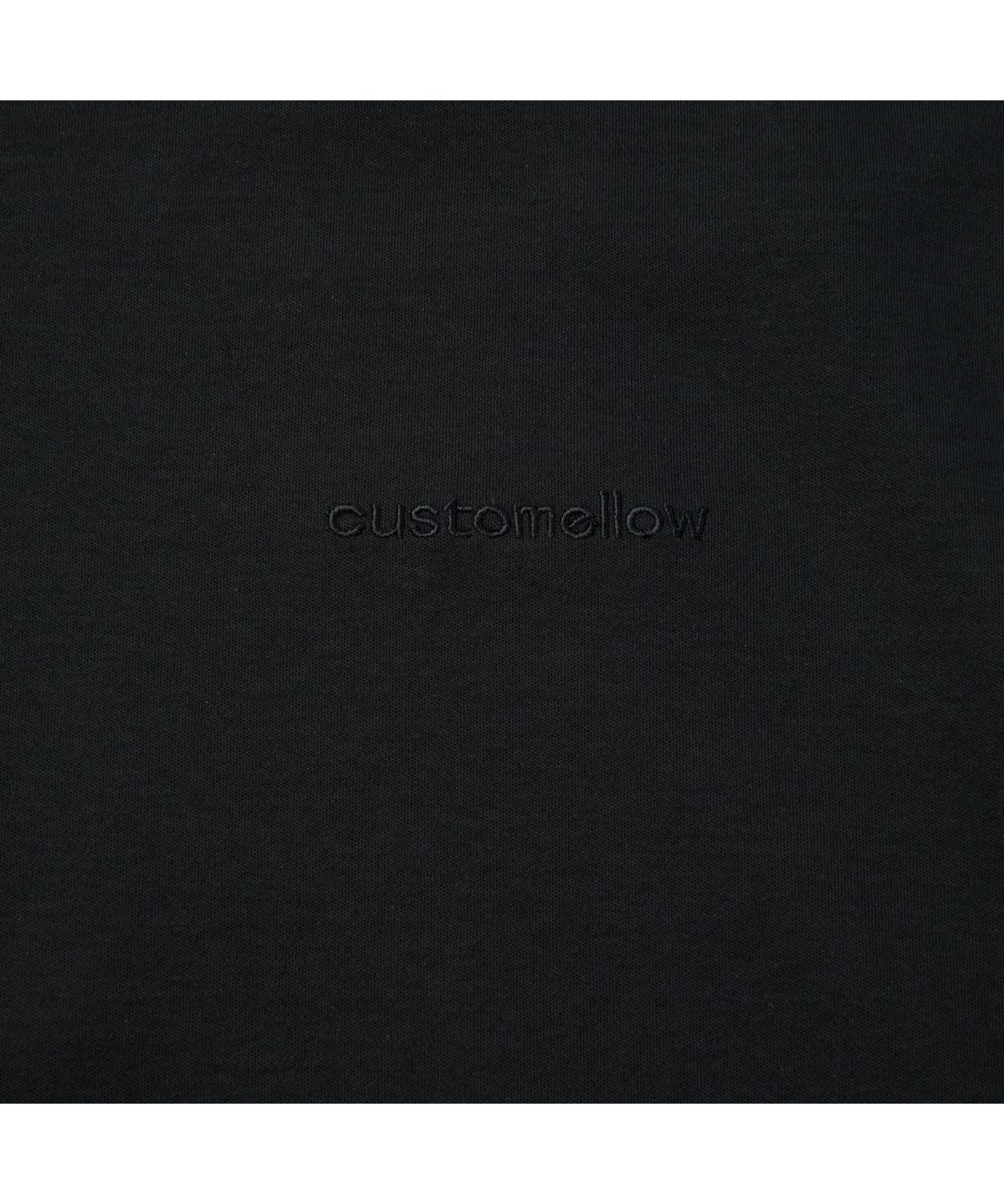커스텀멜로우(CUSTOMELLOW) Black Graphic T-shirt CWTAM26434BKX