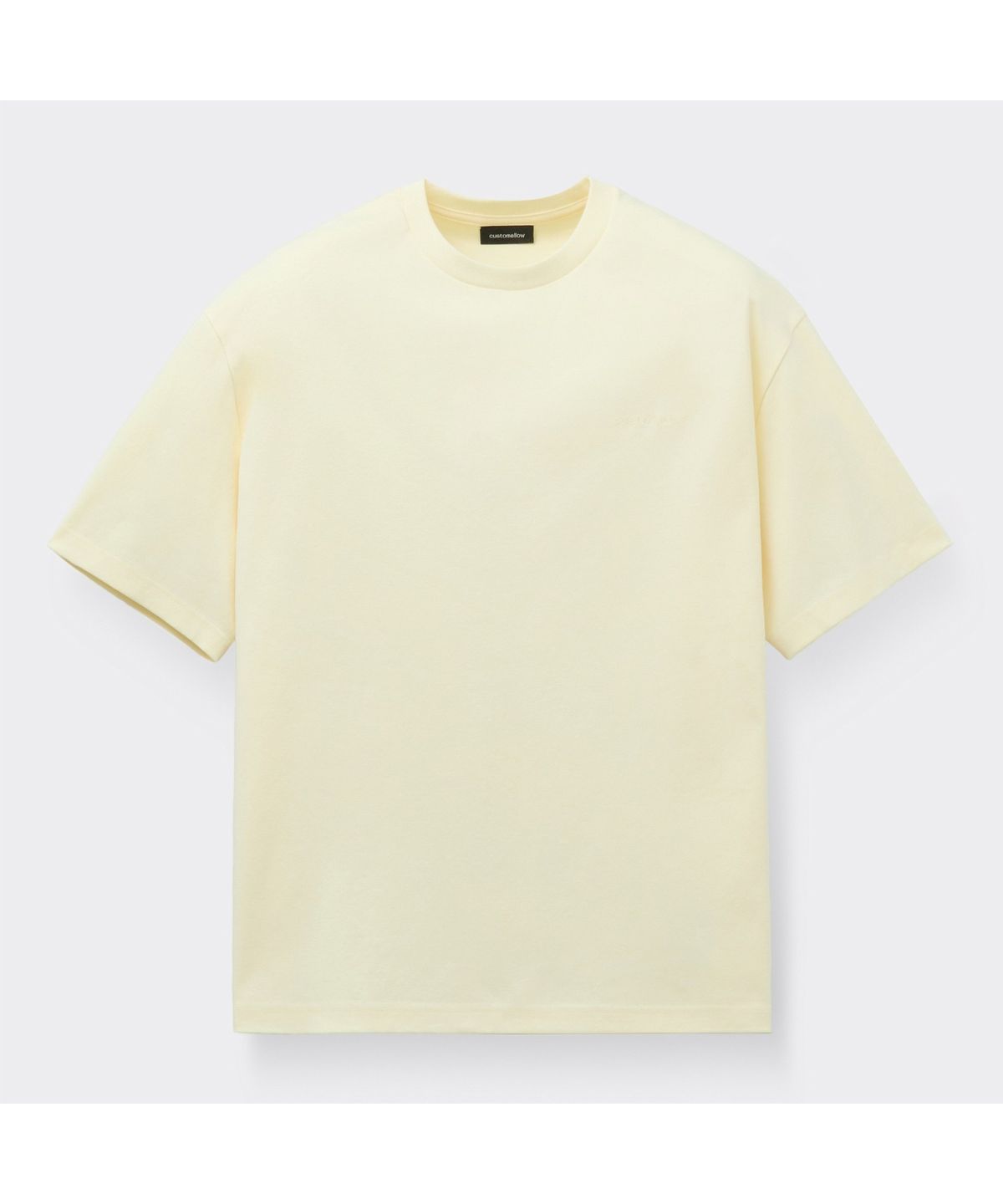 커스텀멜로우(CUSTOMELLOW) Yellow Graphic T-shirt CWTAM26434YEL