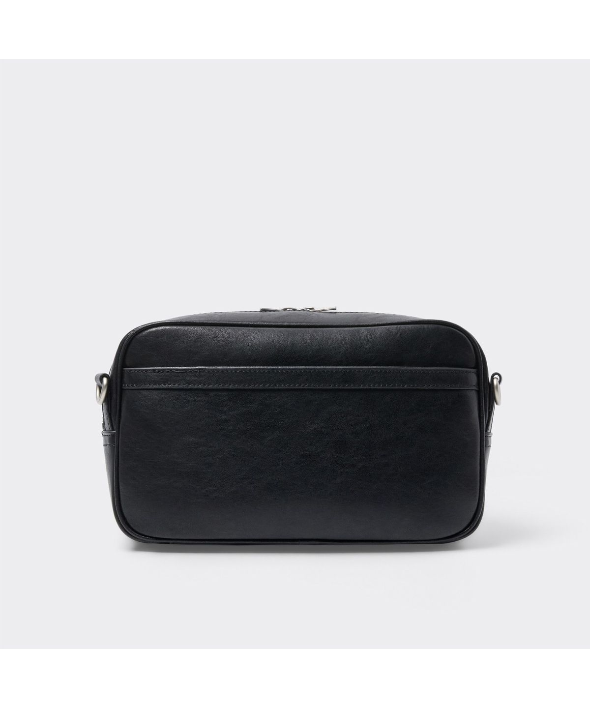 커스텀멜로우(CUSTOMELLOW) Black Leather Cross Bag CABAX26102BKX
