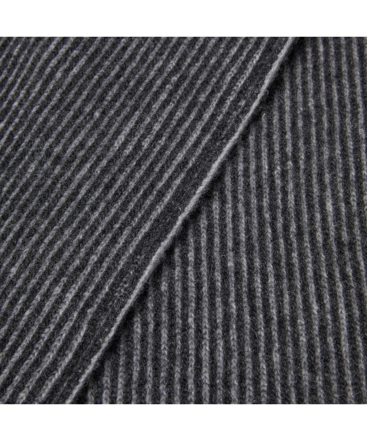 커스텀멜로우(CUSTOMELLOW) Grey Cashmere Blended Muffler CAAJX26001GYX