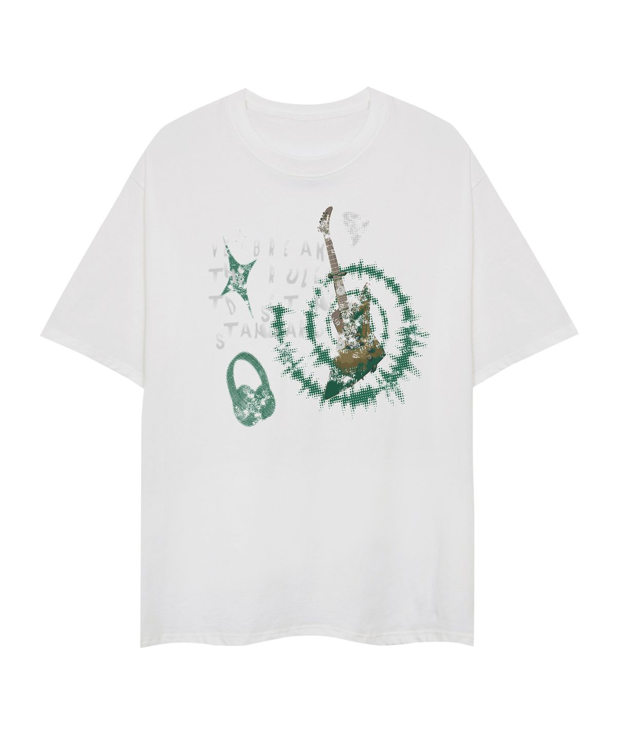 스탠다드에러(STANDARDERROR) 87-STAN319 일렉트릭 가라지 크랙 솔리드 반팔 티셔츠 (2color)