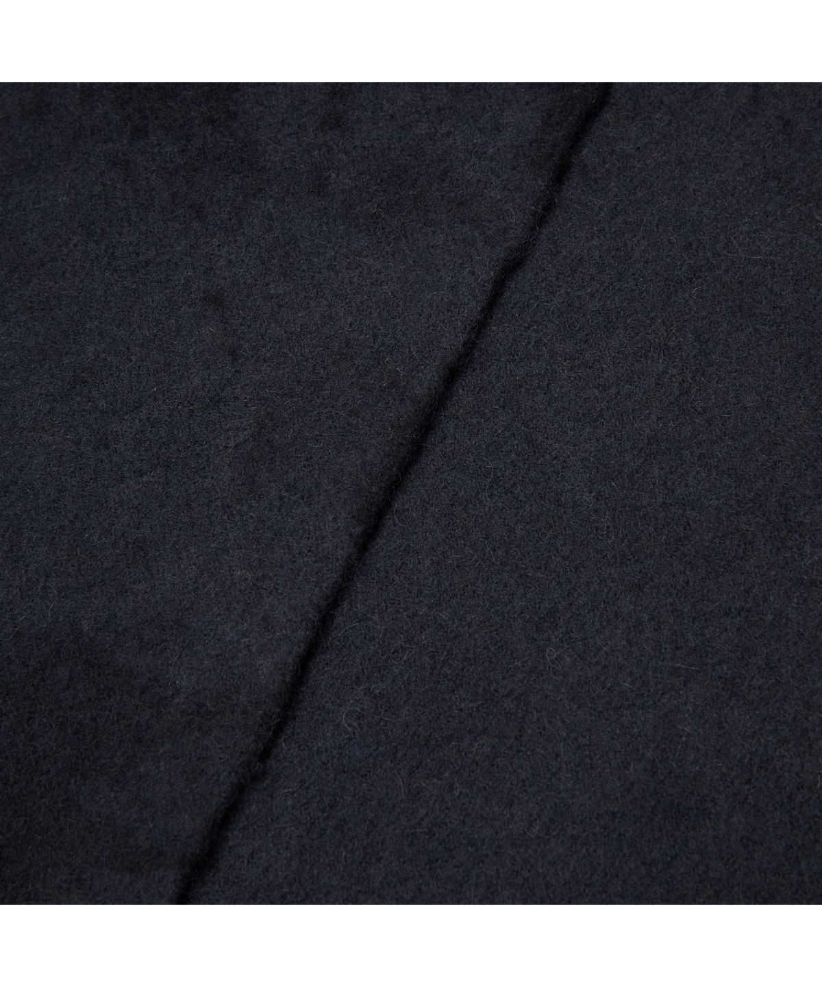 커스텀멜로우(CUSTOMELLOW) Black Wool Dyed Muffler CAAJX26002BKX
