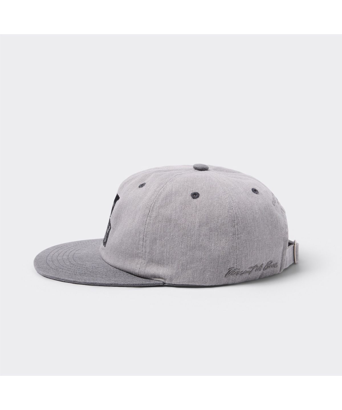 커스텀멜로우(CUSTOMELLOW) [Vincent] Grey Graphic Cap CARAX26481GYX