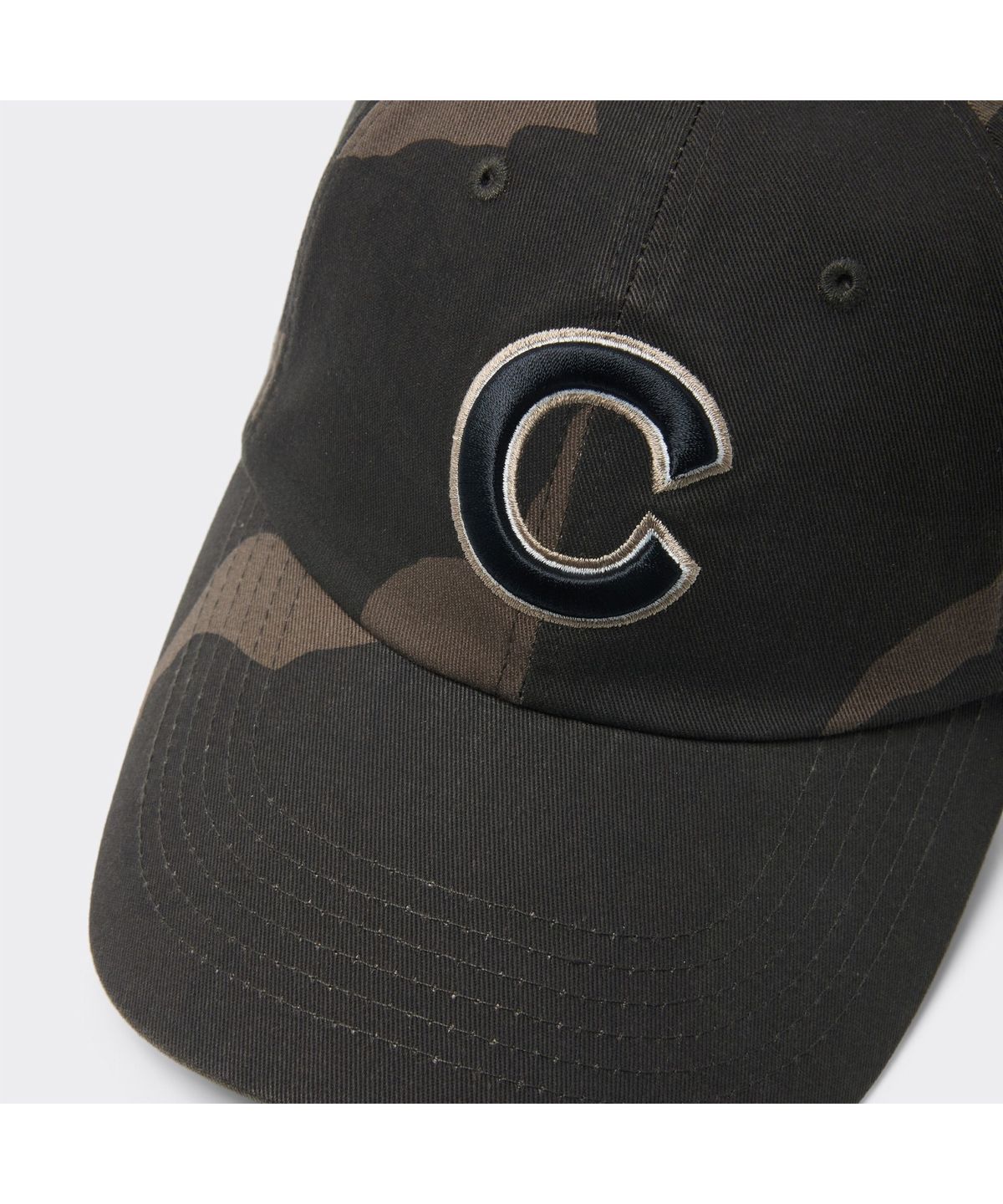 커스텀멜로우(CUSTOMELLOW) Brown Camouflage Logo Cap CARAX26104BRX