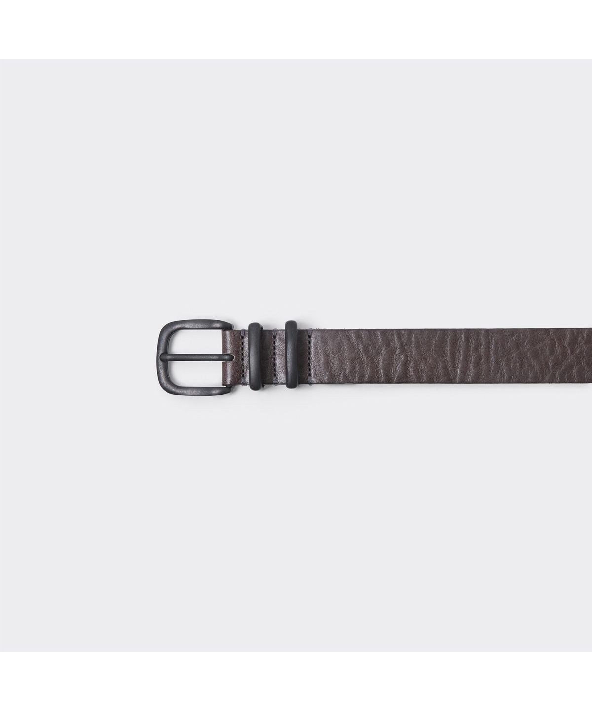 커스텀멜로우(CUSTOMELLOW) Khaki Leather Belt CAABX26105KHX