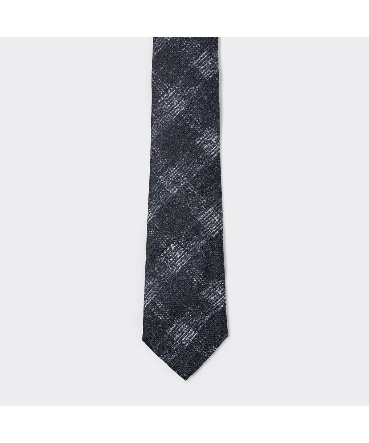 커스텀멜로우(CUSTOMELLOW) Black Check Tie CAAIX26109BKX