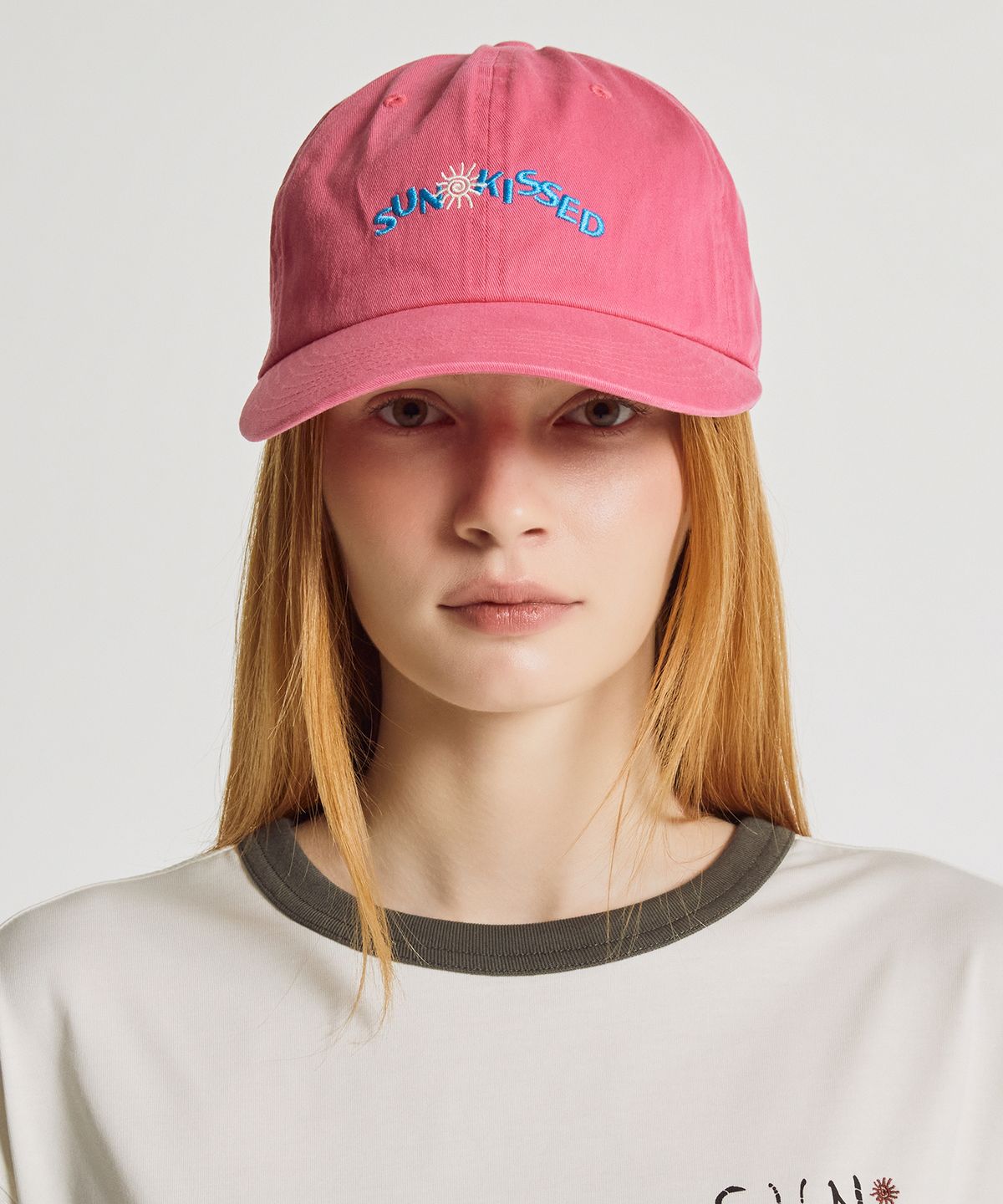 뉴발란스(NEW BALANCE) NBGDGCA013 / 선 키스드 다잉 볼캡 (PINK)