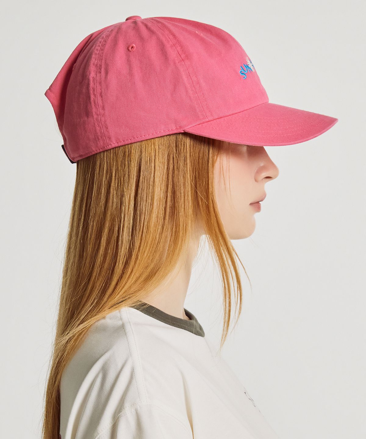 뉴발란스(NEW BALANCE) NBGDGCA013 / 선 키스드 다잉 볼캡 (PINK)