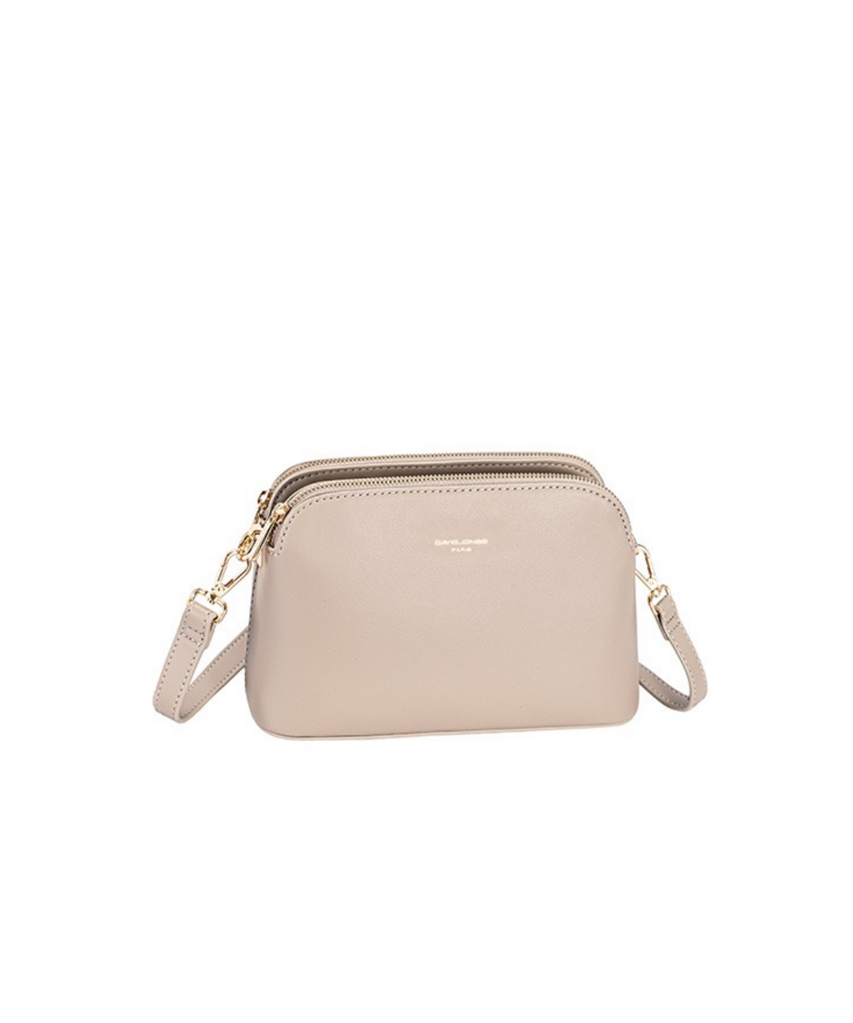 데이비드 존스(DAVID JONES) 바스티유 스퀘어 크로스 가죽 백 Oxford tan (CM7342-2)