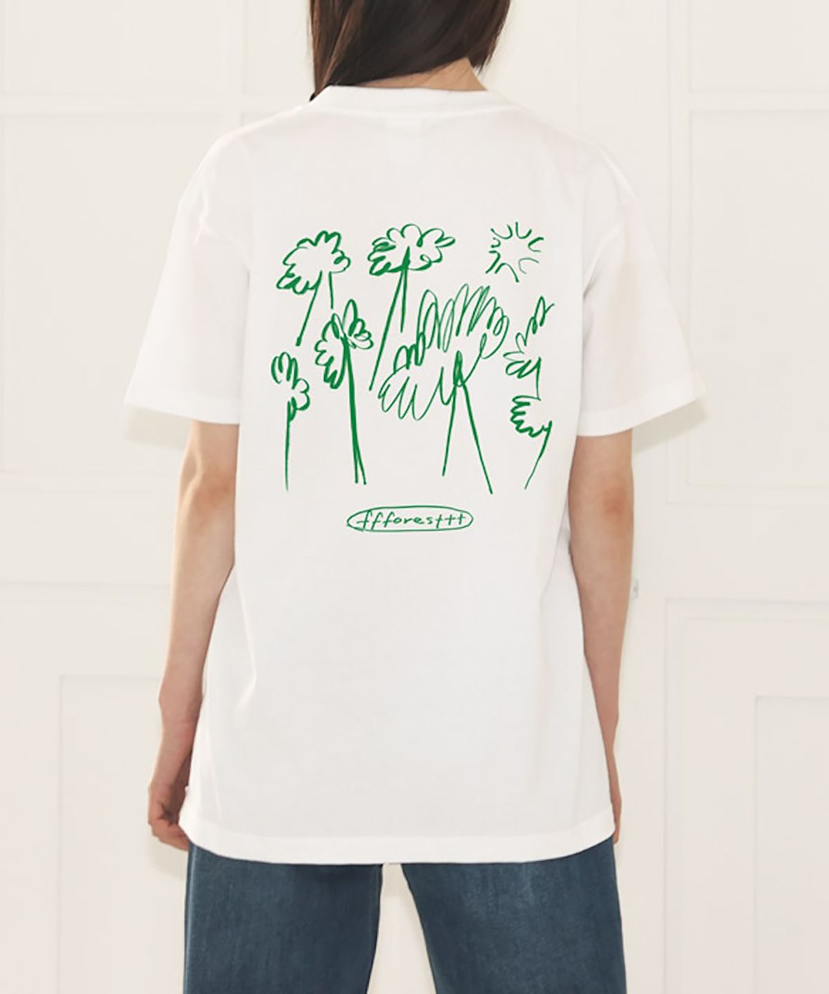 뚜누(TOUNOU) Wan 작가, ffforesttt 반소매 티셔츠