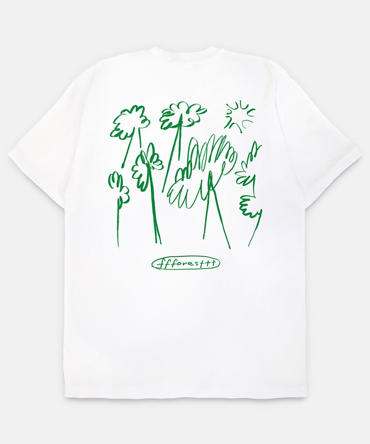 뚜누(TOUNOU) Wan 작가, ffforesttt 반소매 티셔츠