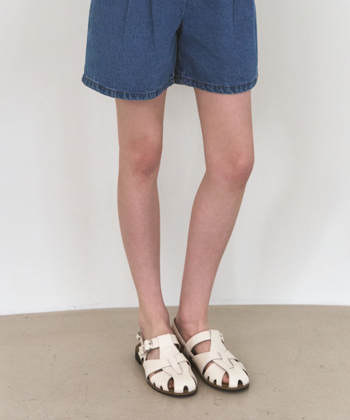 드로우핏 우먼(DRAWFIT WOMEN) 아르코 피셔맨 샌들 [CREAM]