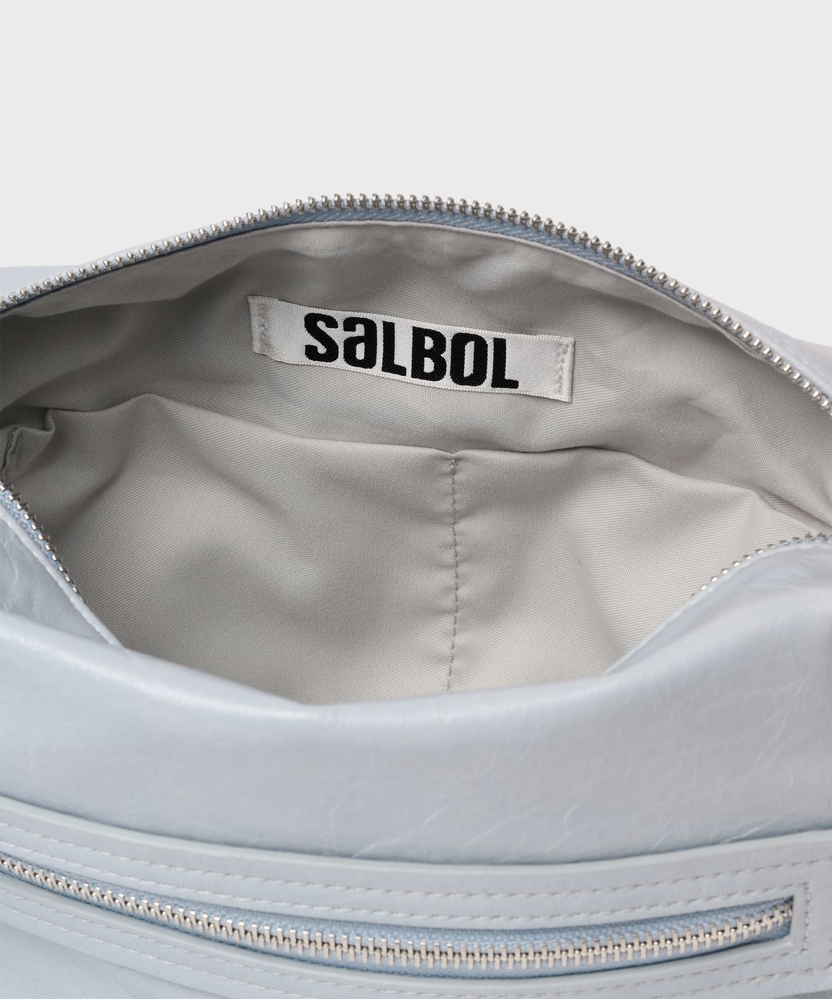 샐볼(SALBOL) COMPACT BAG [LEATHER BLUE]