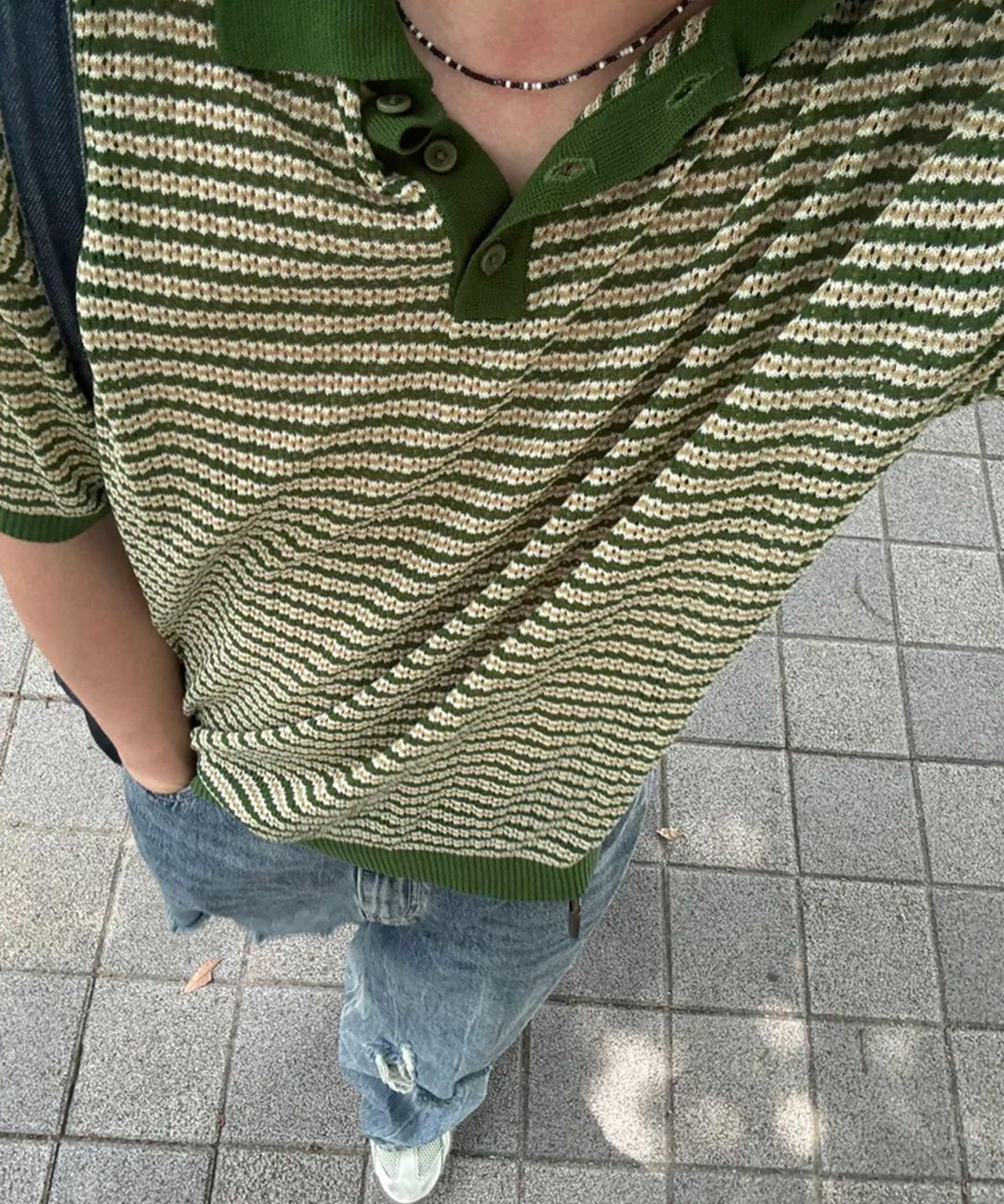 아이엠제이(IAMJ) 모노 비즈 목걸이_Mix (3colors)