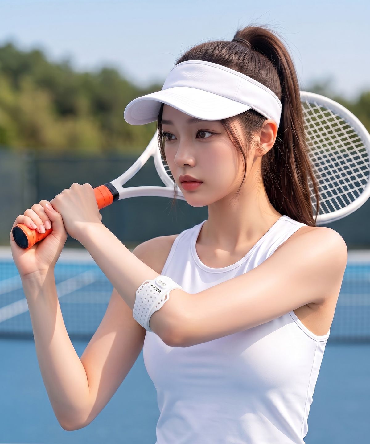 에이더(AIDER) 에어그립 무릎보호대 엘보 손목 스트랩