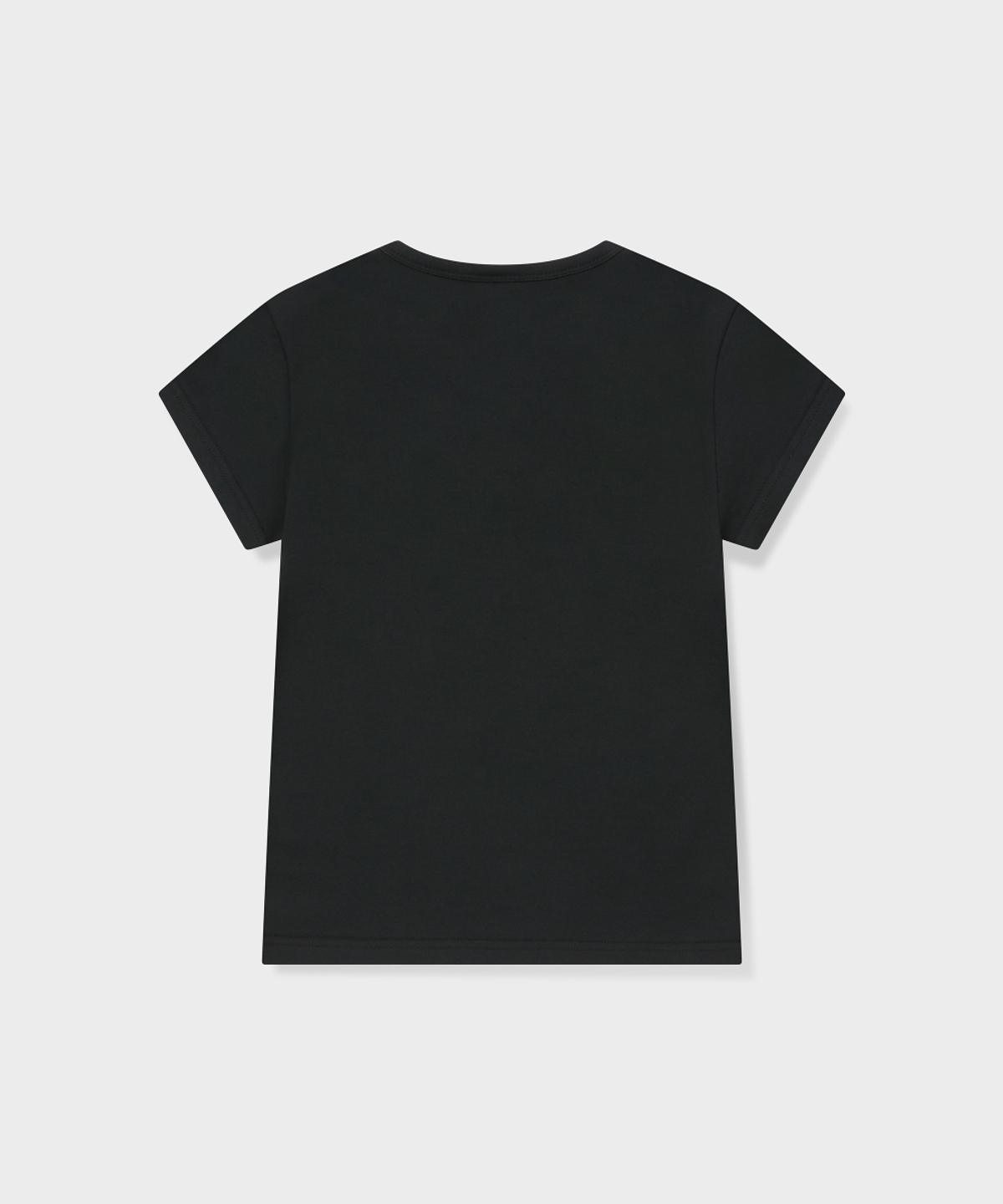 글런든(GRUNDEN) BEADED LOGO T-SHIRT (BLACK)_G26BWJTS01
